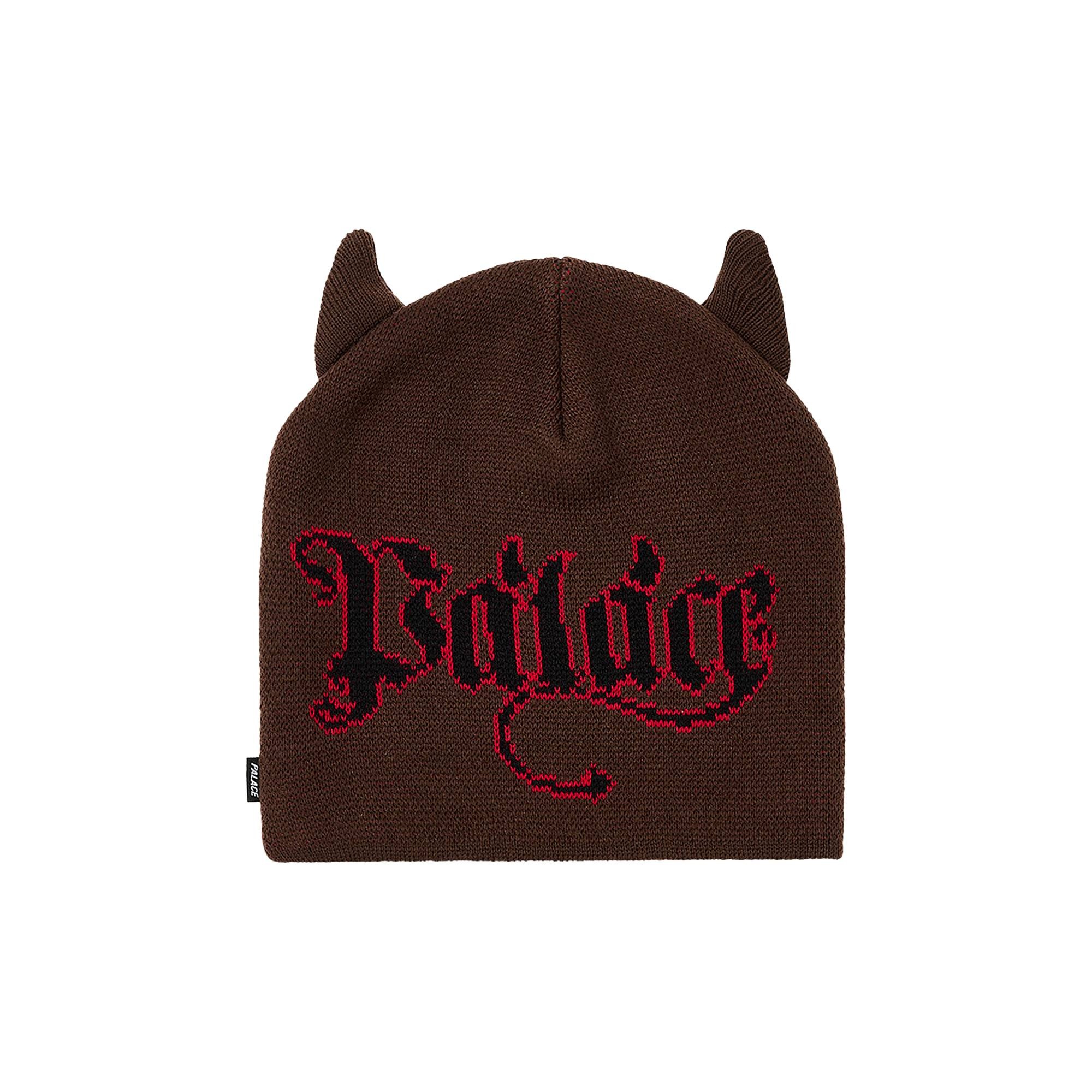 Palace Horny Nein Cuff Beanie 'Nice Brown' - 1