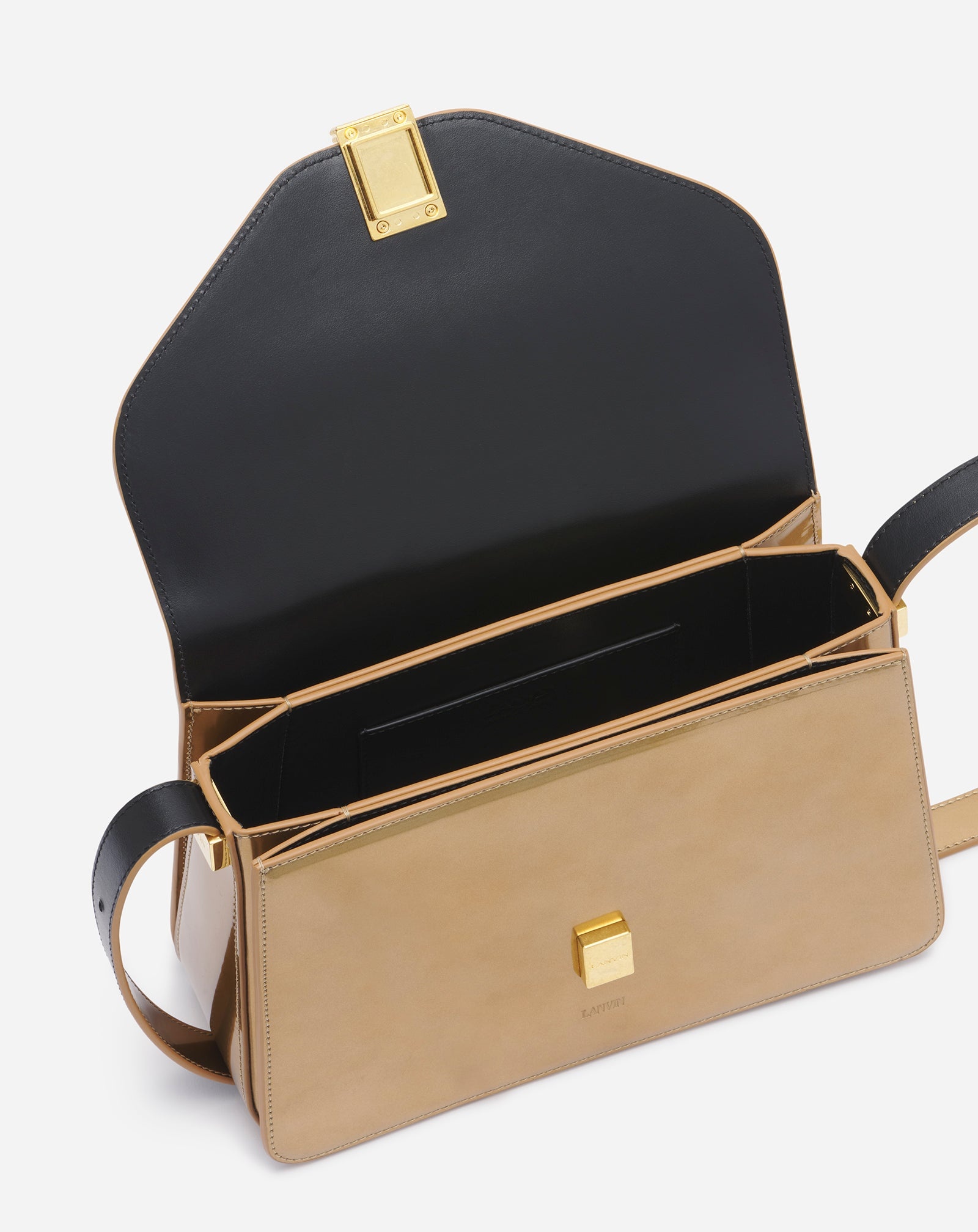 SMALL CONCERTO BAG IN METALLIC LEATHER - 5