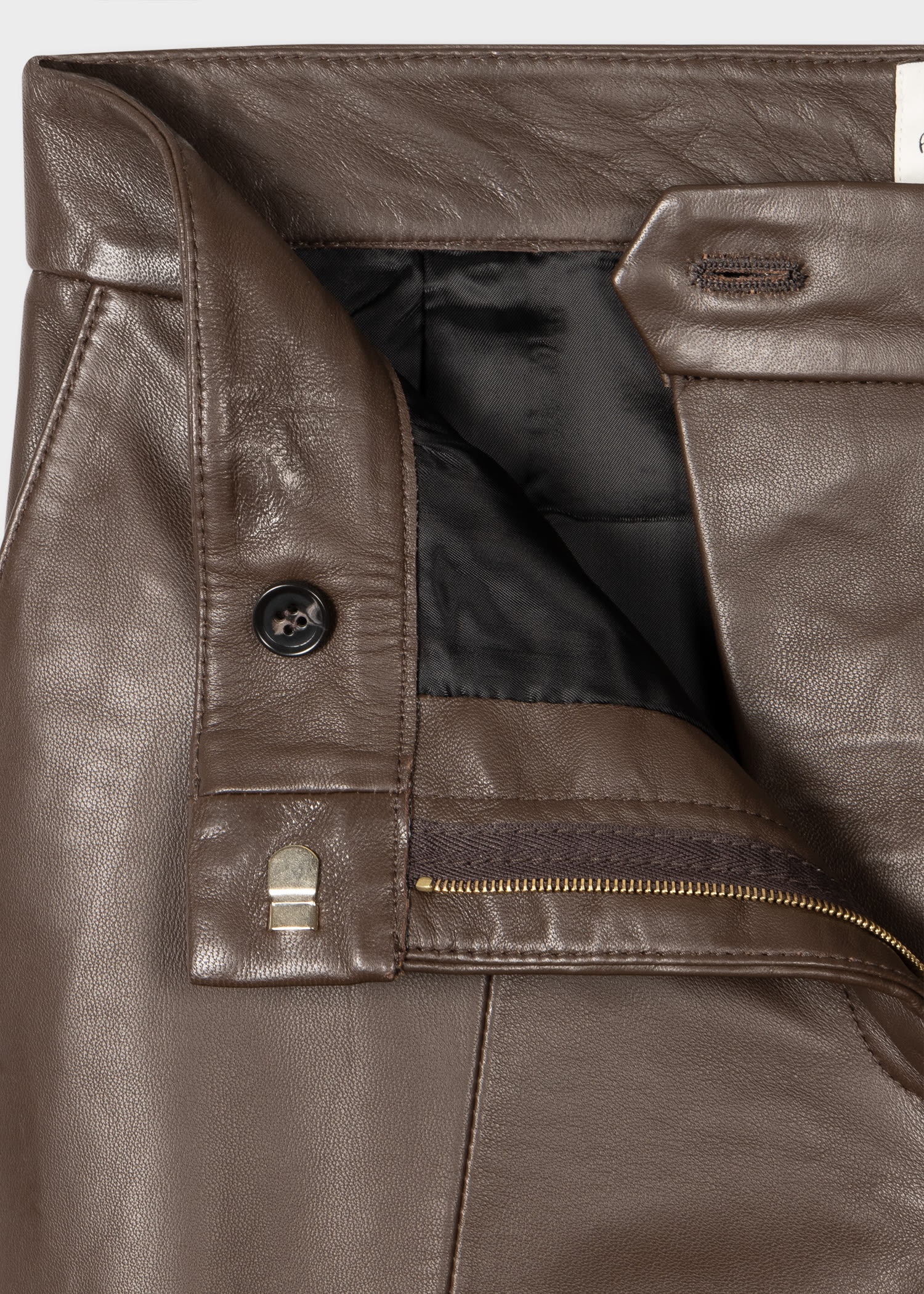 Slim-Fit Leather Pants - 3
