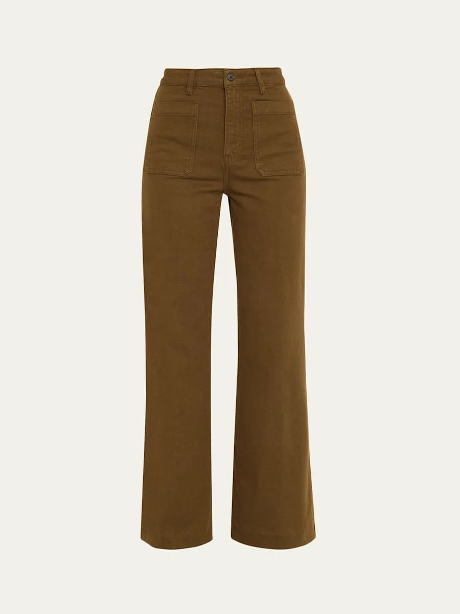 The Refined Cotton Twill Jeans - 1