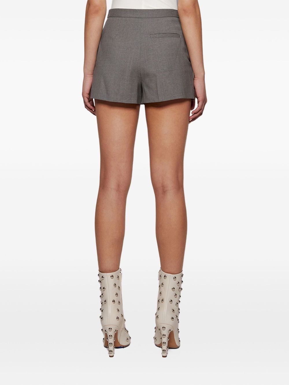 tailored mini shorts - 5