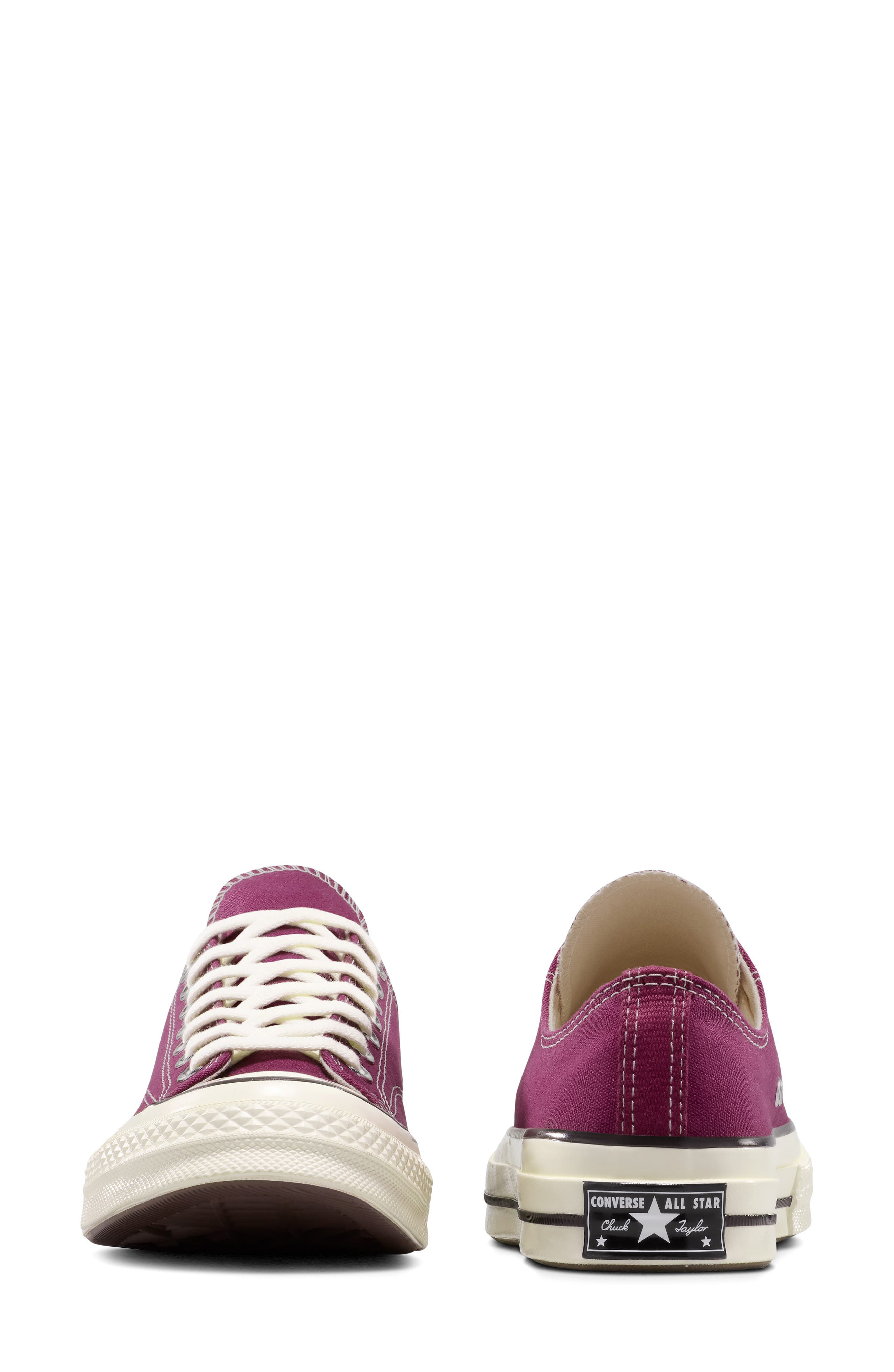 Converse Gender Inclusive Chuck 70 High Top Sneaker in Frozen Acai/Egret/Black at Nordstrom - 3