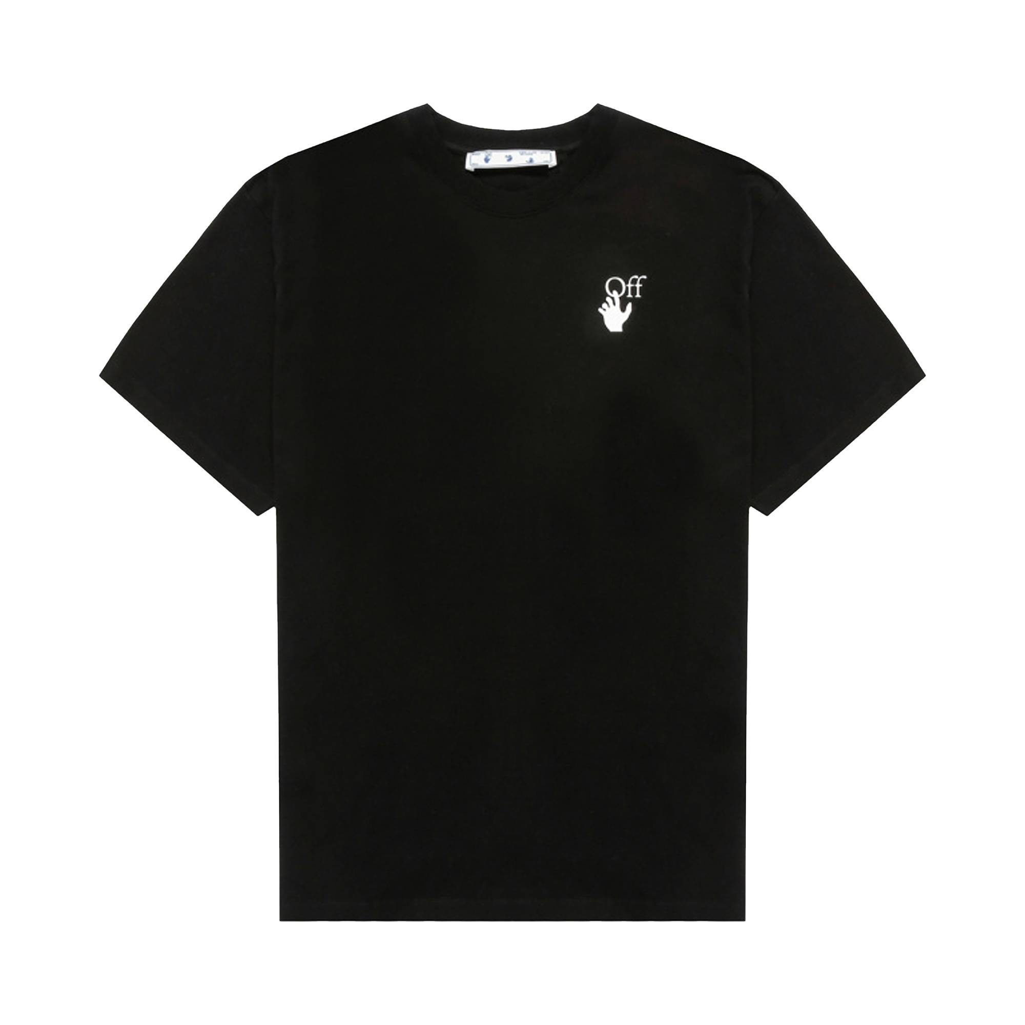 Off-White Degrade Arrow Over Tee 'Black/Multicolor' - 1