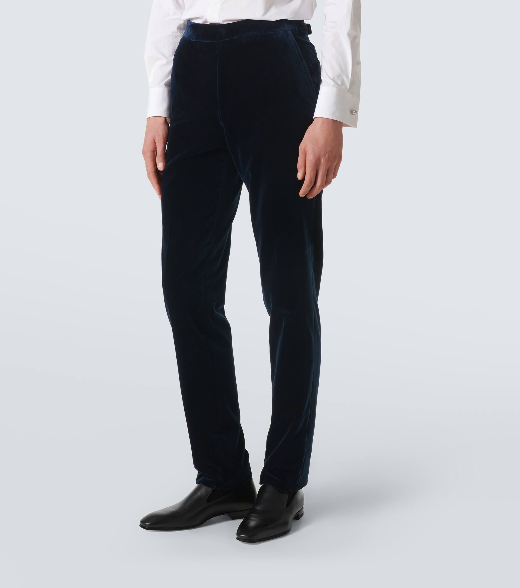 Cotton straight pants - 3