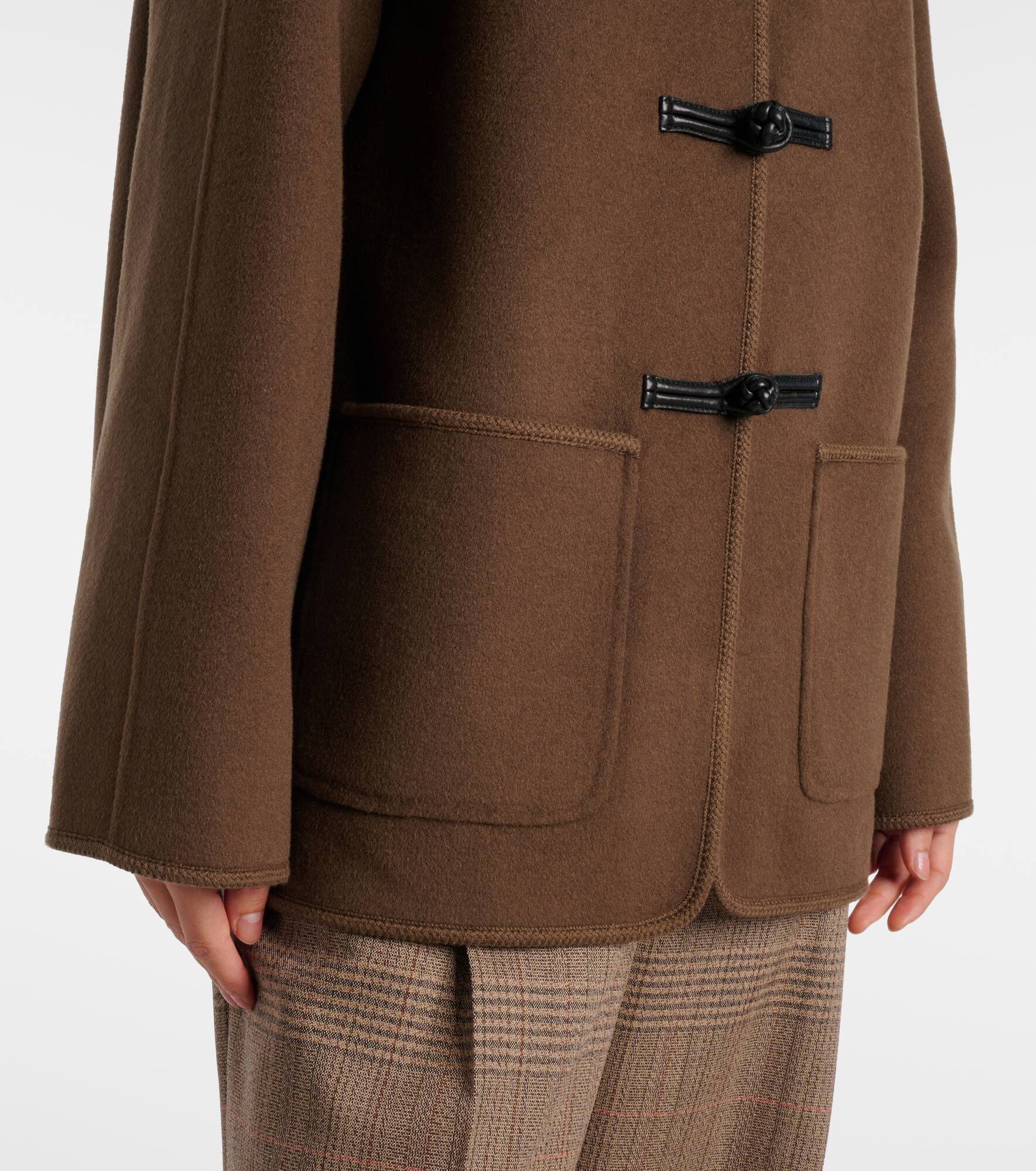 Mandarin wool jacket - 5