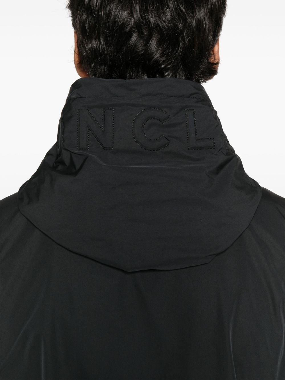 lens-detail hooded jacket - 5