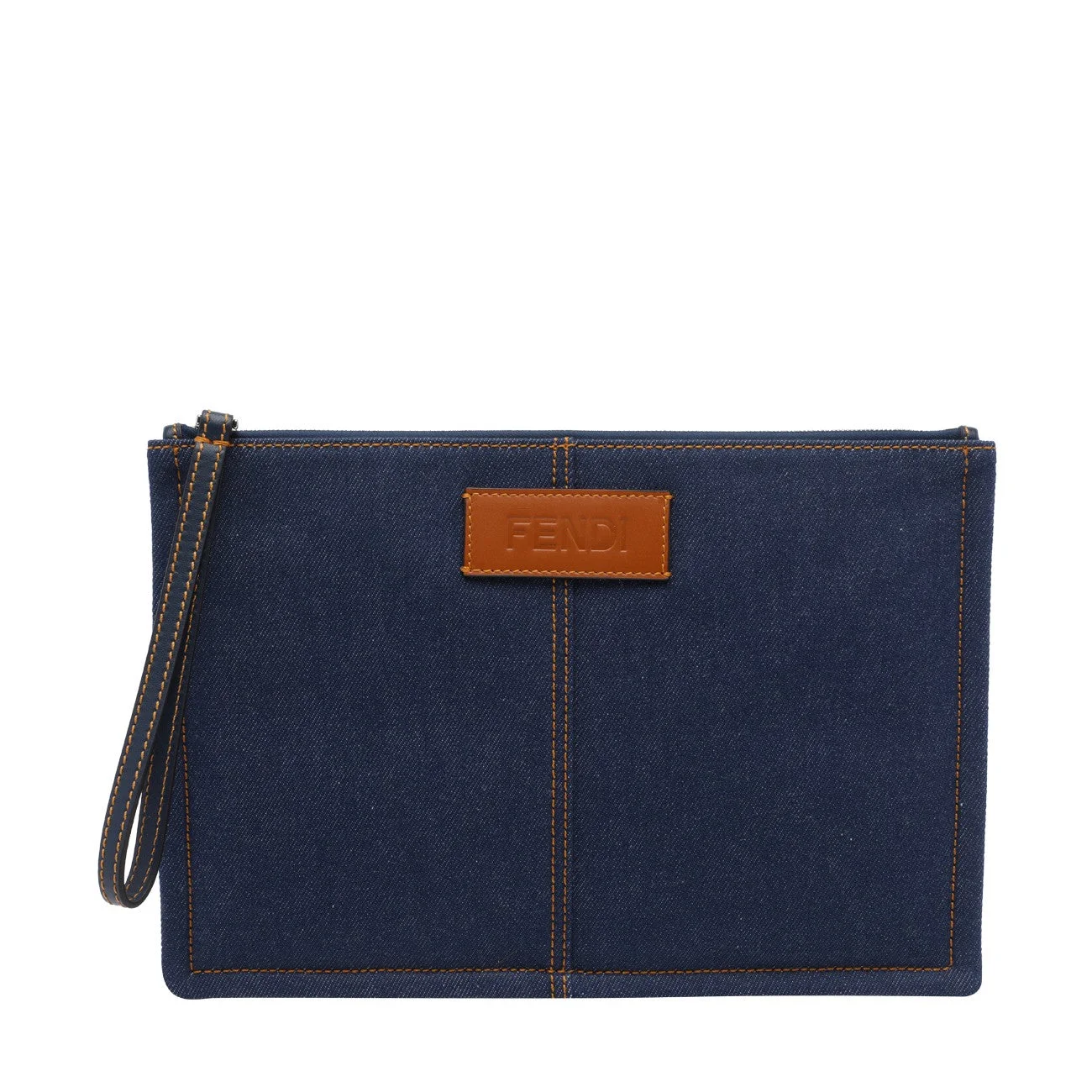 Fendi Men Medium Flat Pouch - 1