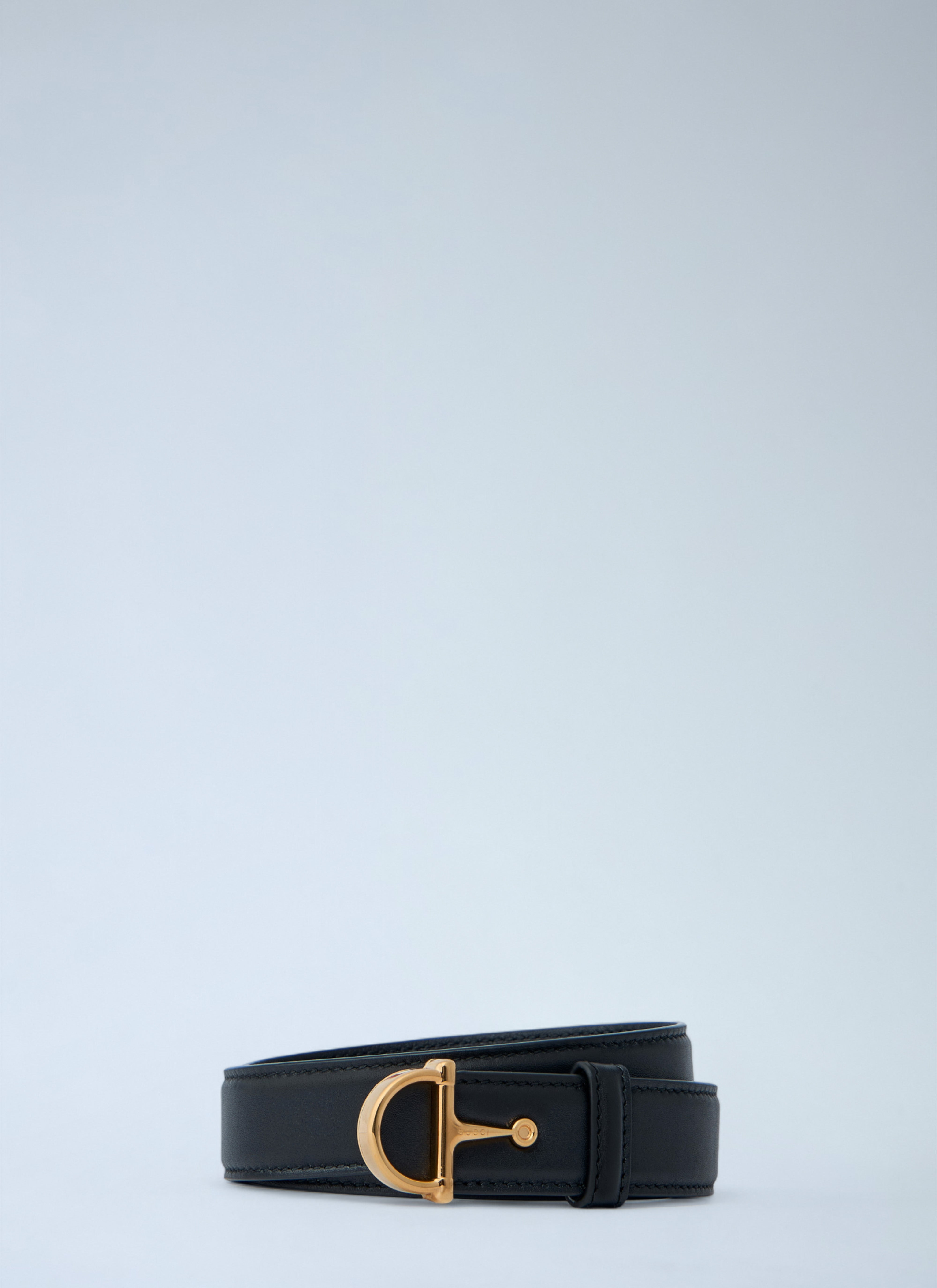 Gucci Women Horsebit Leather Belt - 1