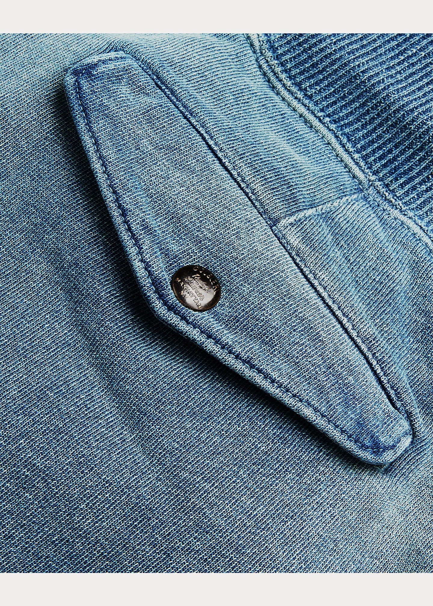 Indigo French Terry Sweatpant - 4