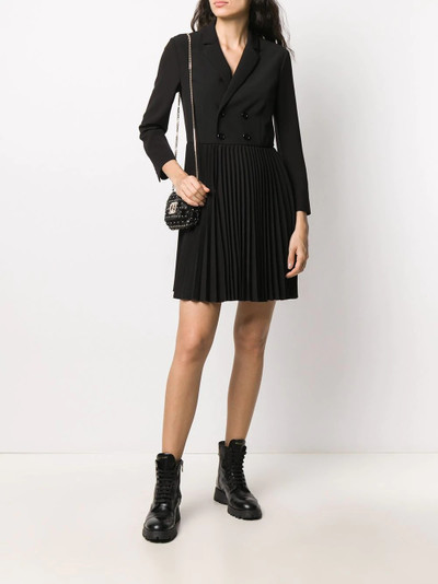 REDValentino double-breasted button-up mini dress outlook