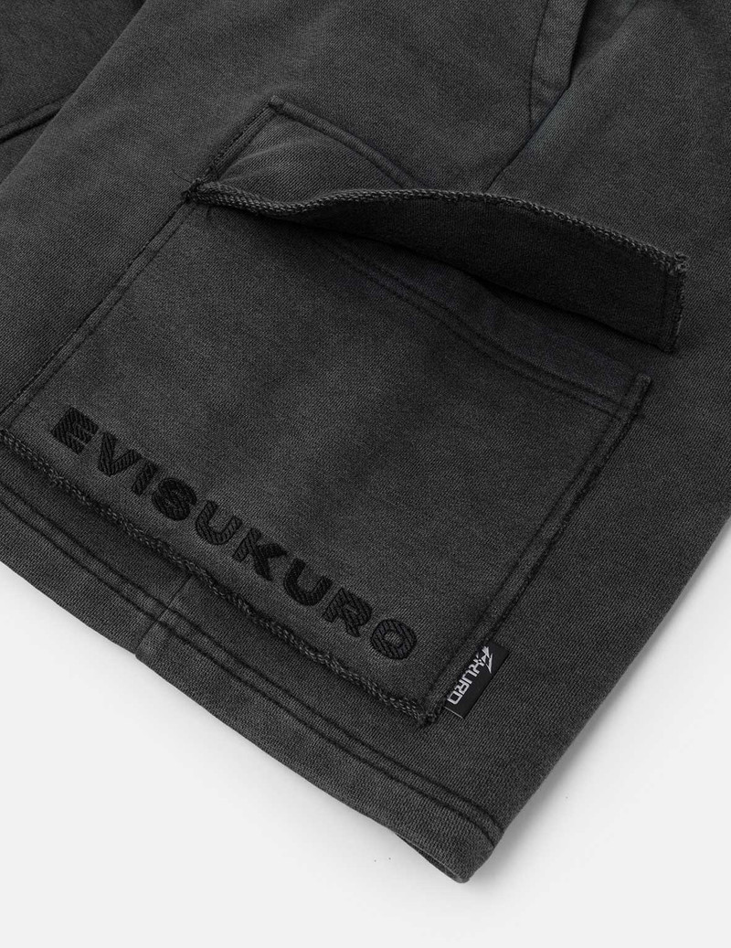 Seagull and Logo Embroidery Relax Fit Sun-Dried Finish Sweatshorts 6