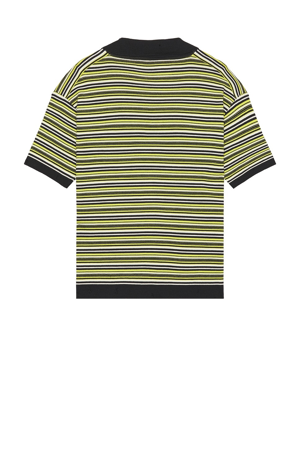 Stripe Polo Sweater - 2