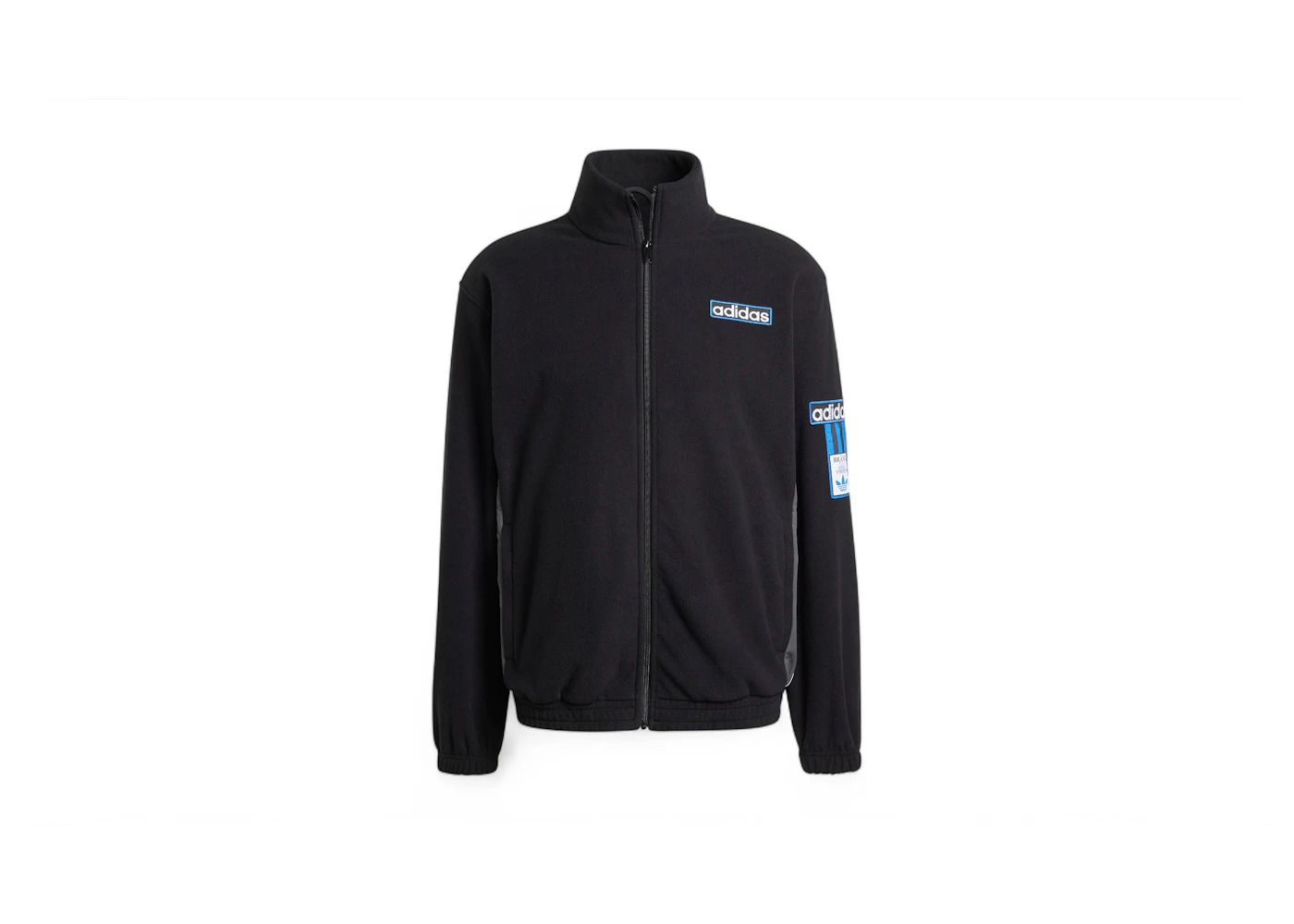 adidas Polar Fleece Adibreak Track Top Black - 1
