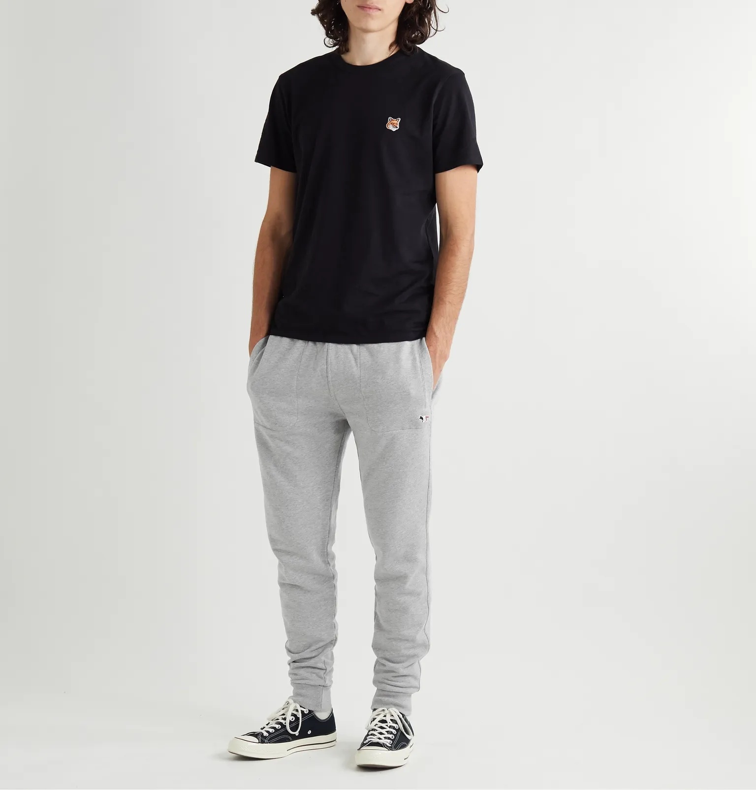 Tapered Logo-Appliquéd Loopback Cotton-Jersey Sweatpants - 2