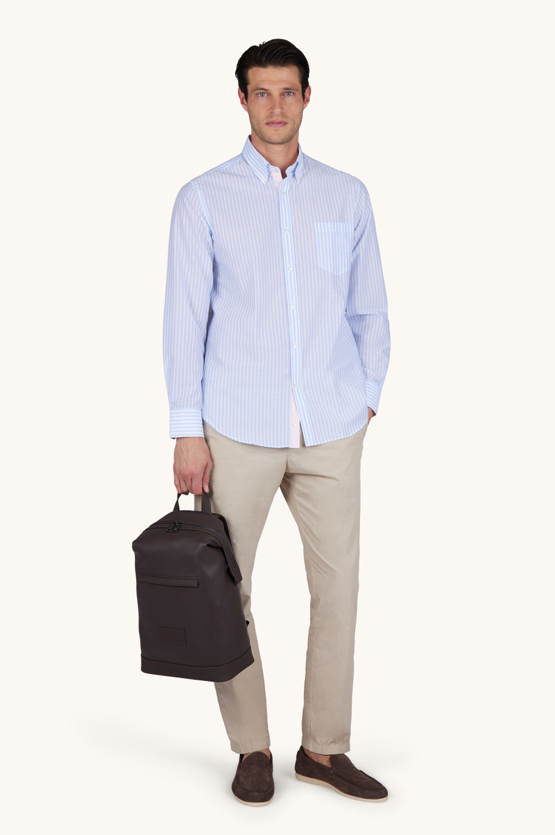 Paul & Shark SUMMER BREEZE COTTON SHIRT WITH STRIPED PATTERN outlook