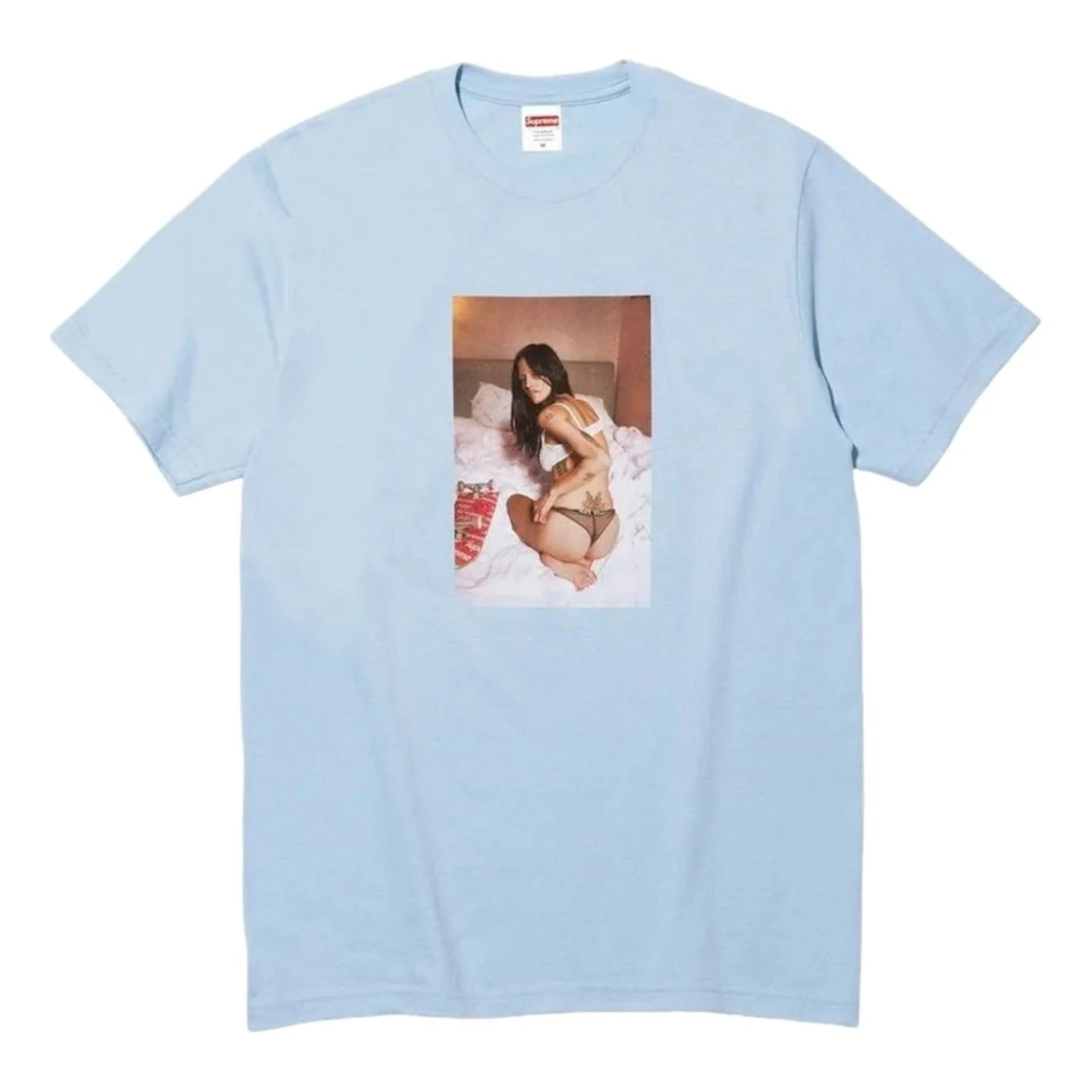 Supreme x Larry Clark FW26 Neighbor T-Shirt 'Powder Blue' SUP-FW26-051-BLU - 1