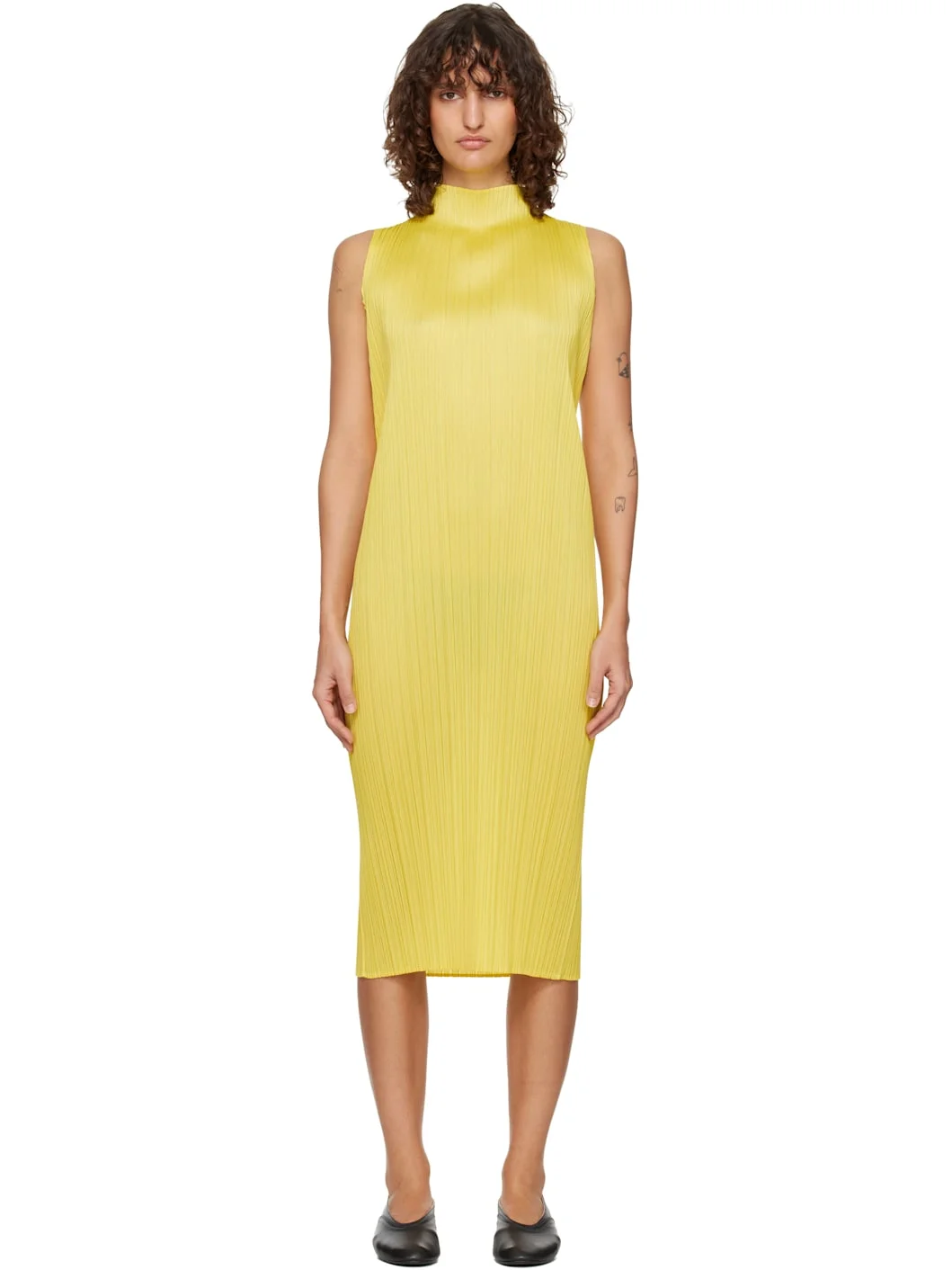 Yellow Monthly Colors April Midi Dress - 1
