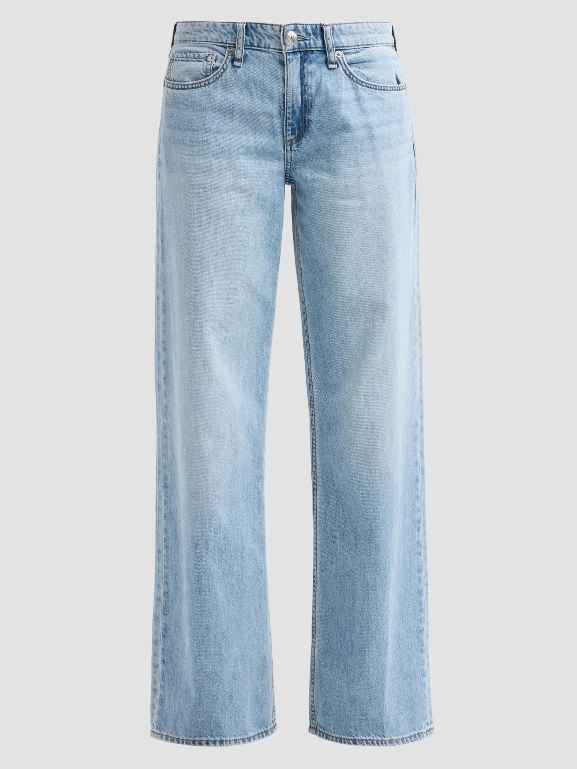 Women's Cam Featherweight Straight-Leg Jeans - Moon - 1