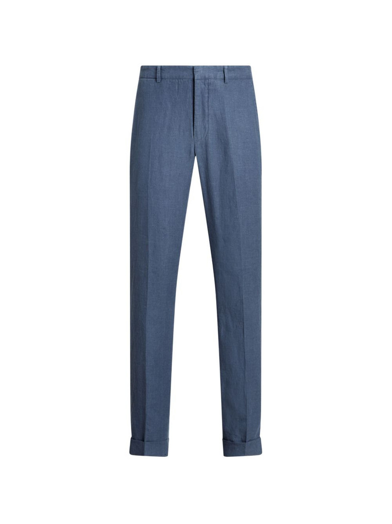 pressed-crease trousers 1