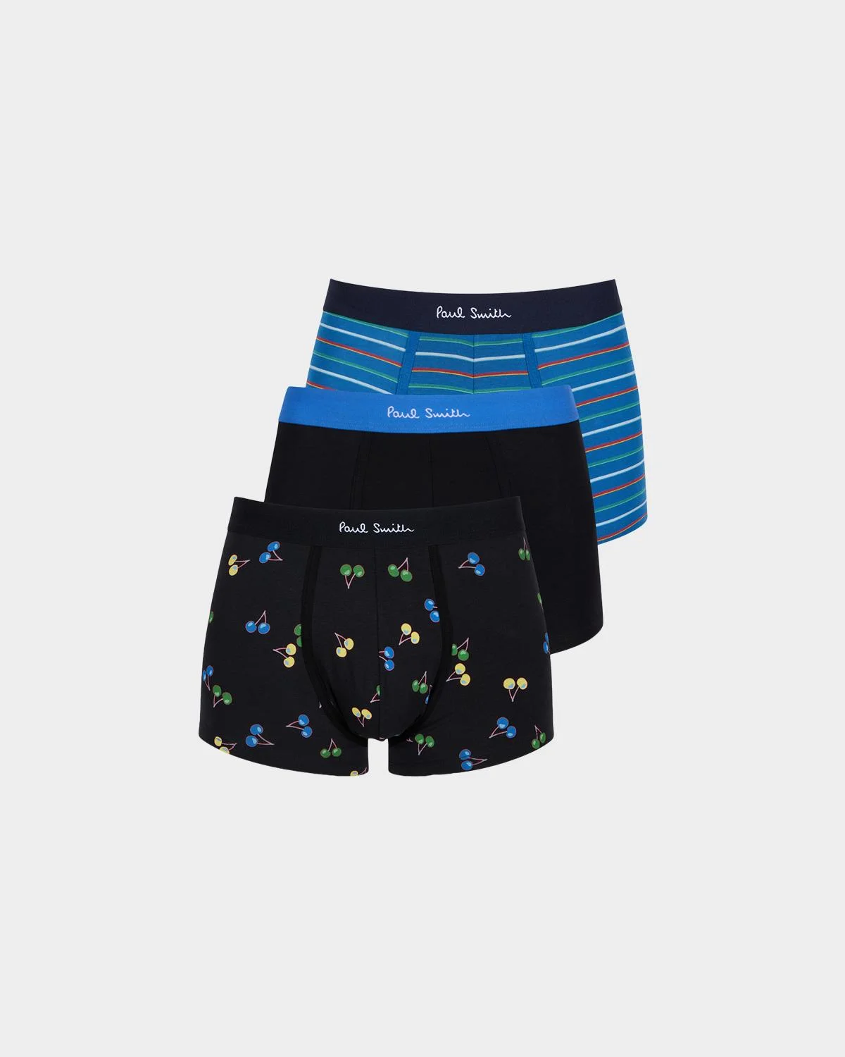 Men's Cherry Mixed 3-Pack Boxer Briefs - 1