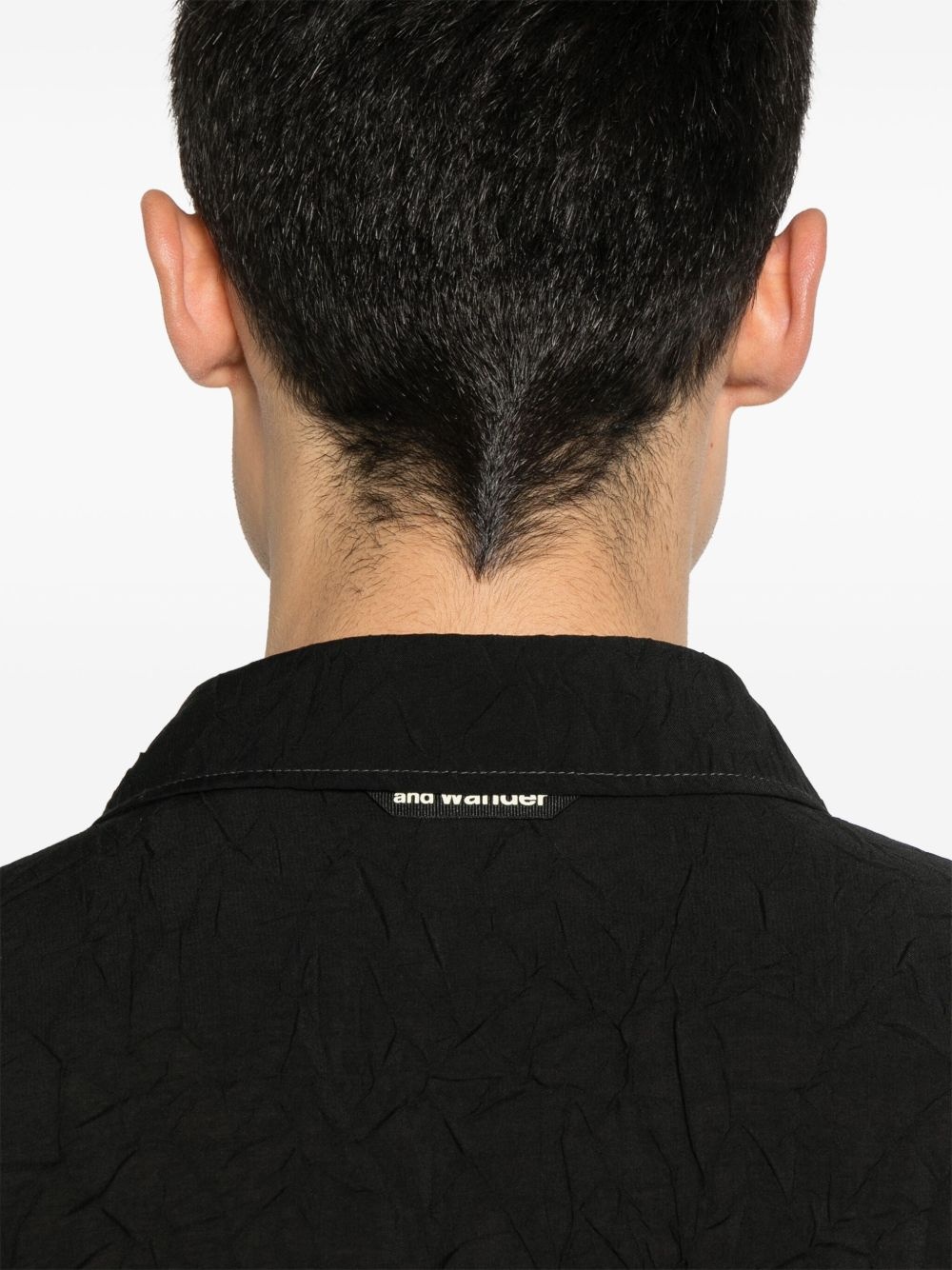 embroidered-logo shirt - 5