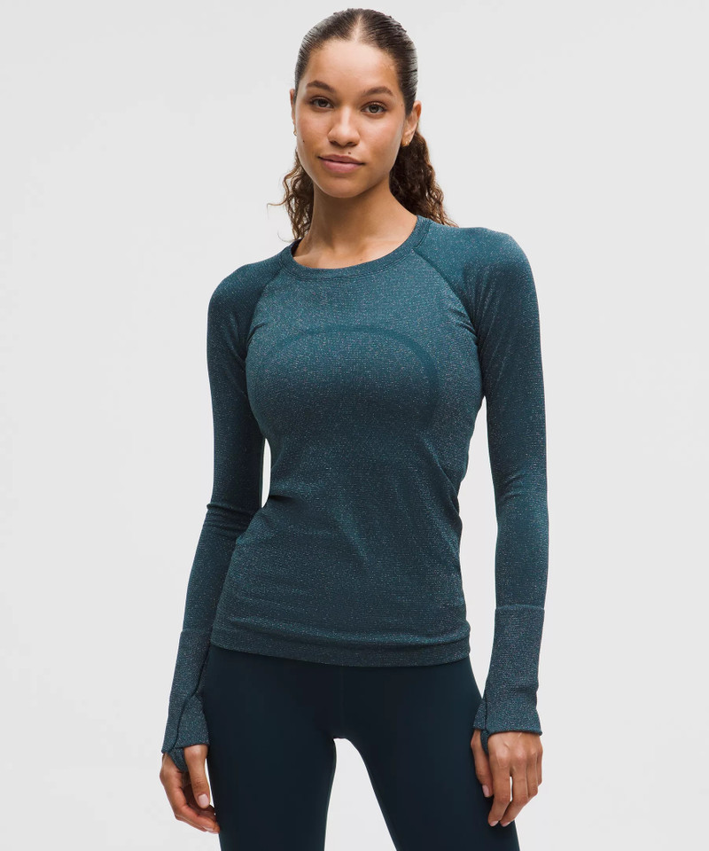 Swiftly Tech Long-Sleeve Shirt 2.0 Hip Length *Sparkle 1