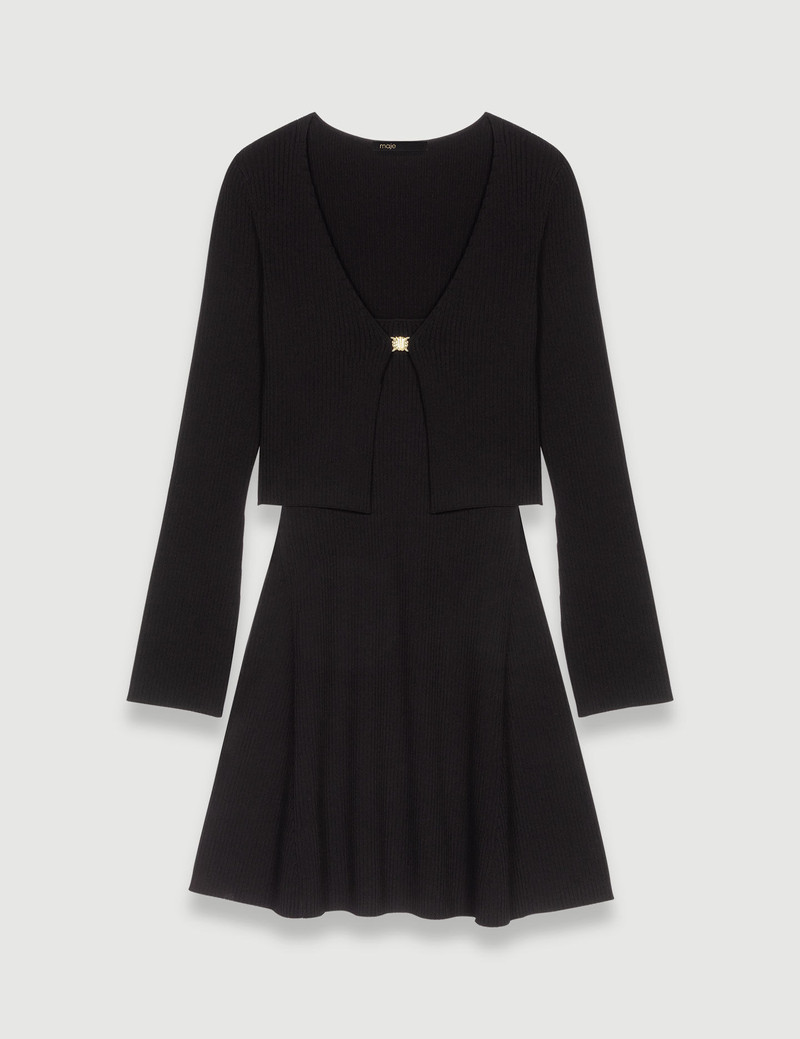 2 in 1 knit dress 1