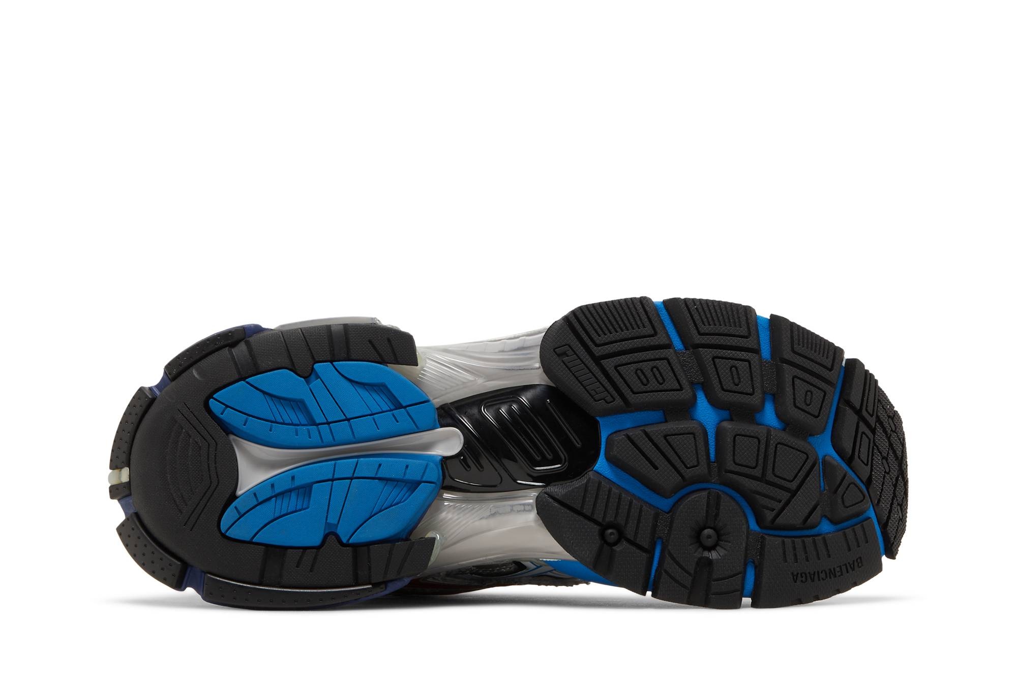 Balenciaga Runner Sneaker 'Grey Red Blue' - 4