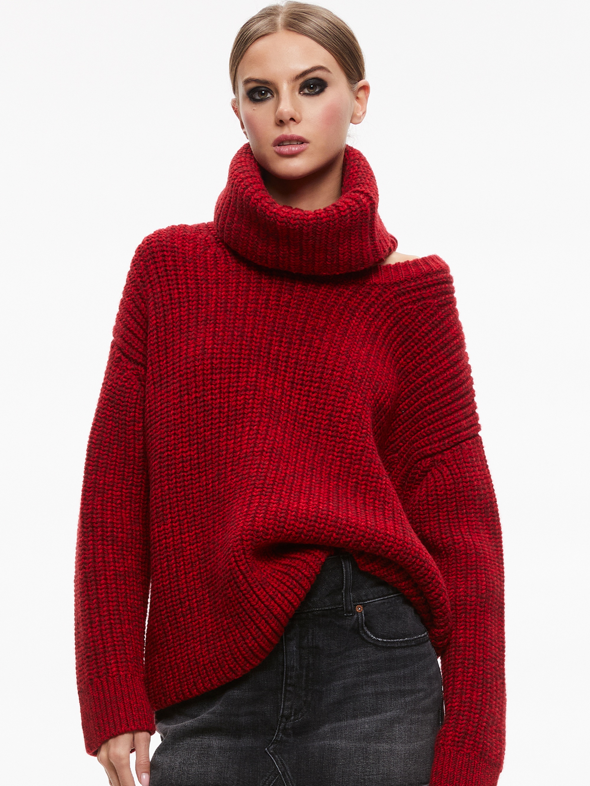 VERE DETACHABLE TURTLENECK SWEATER - 1
