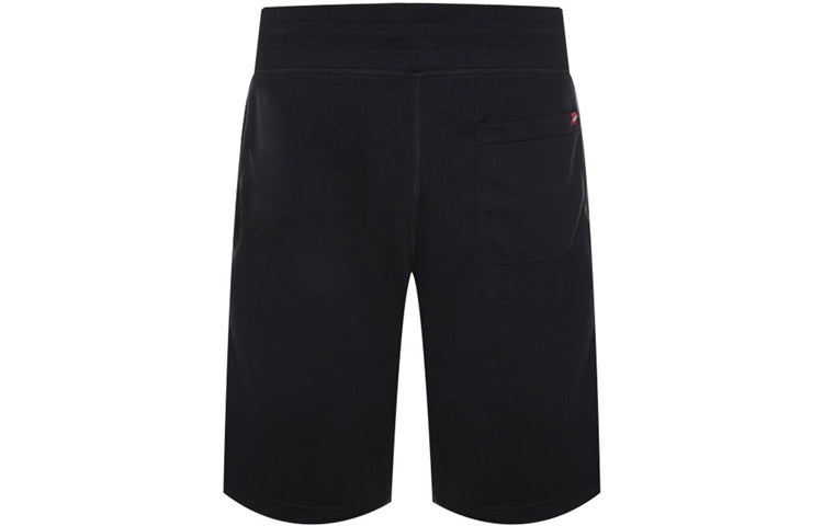 New Balance Essentials Stacked Logo Shorts 'Black' AMS03558-BK - 2