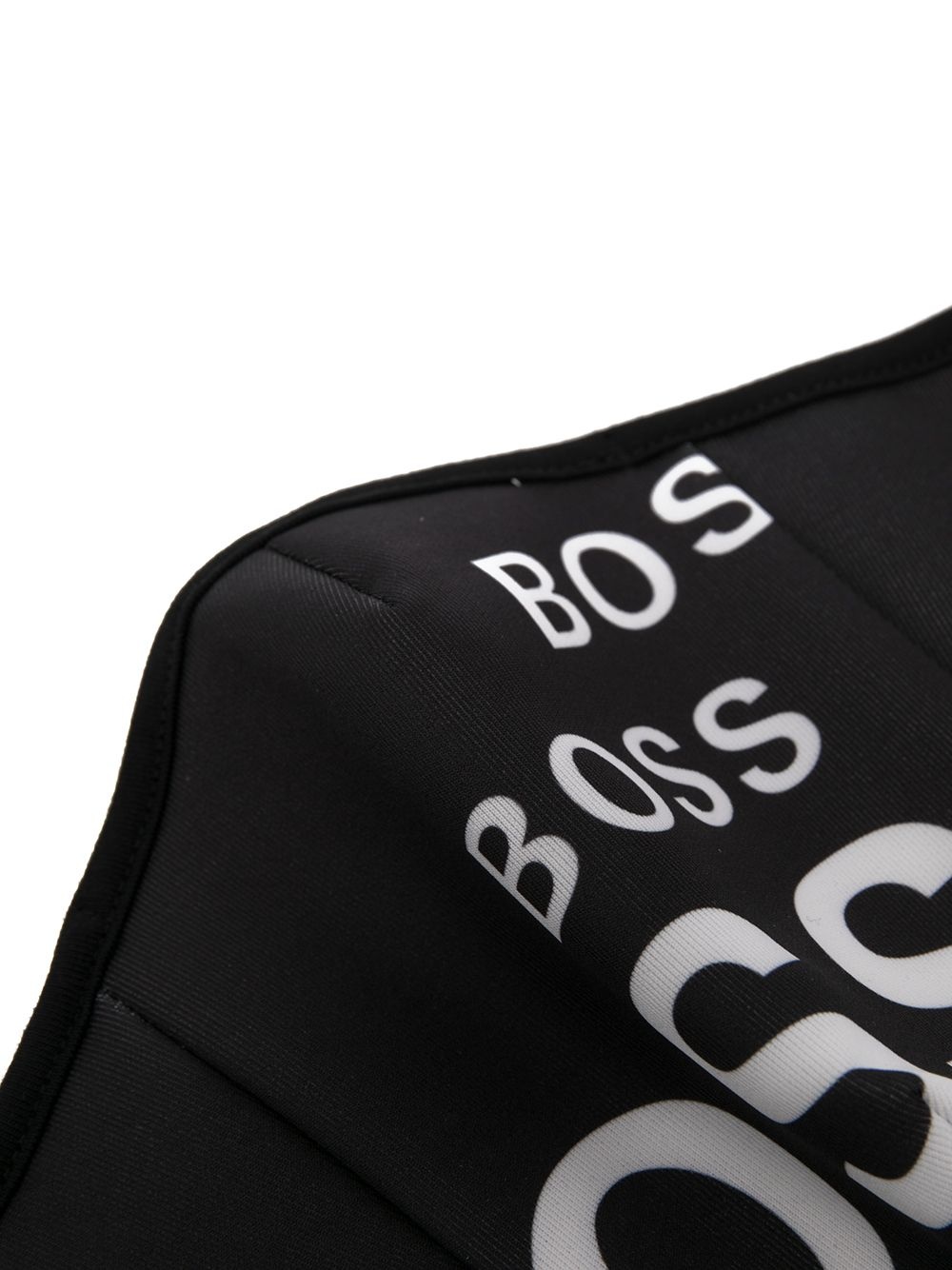 logo print face mask - 3
