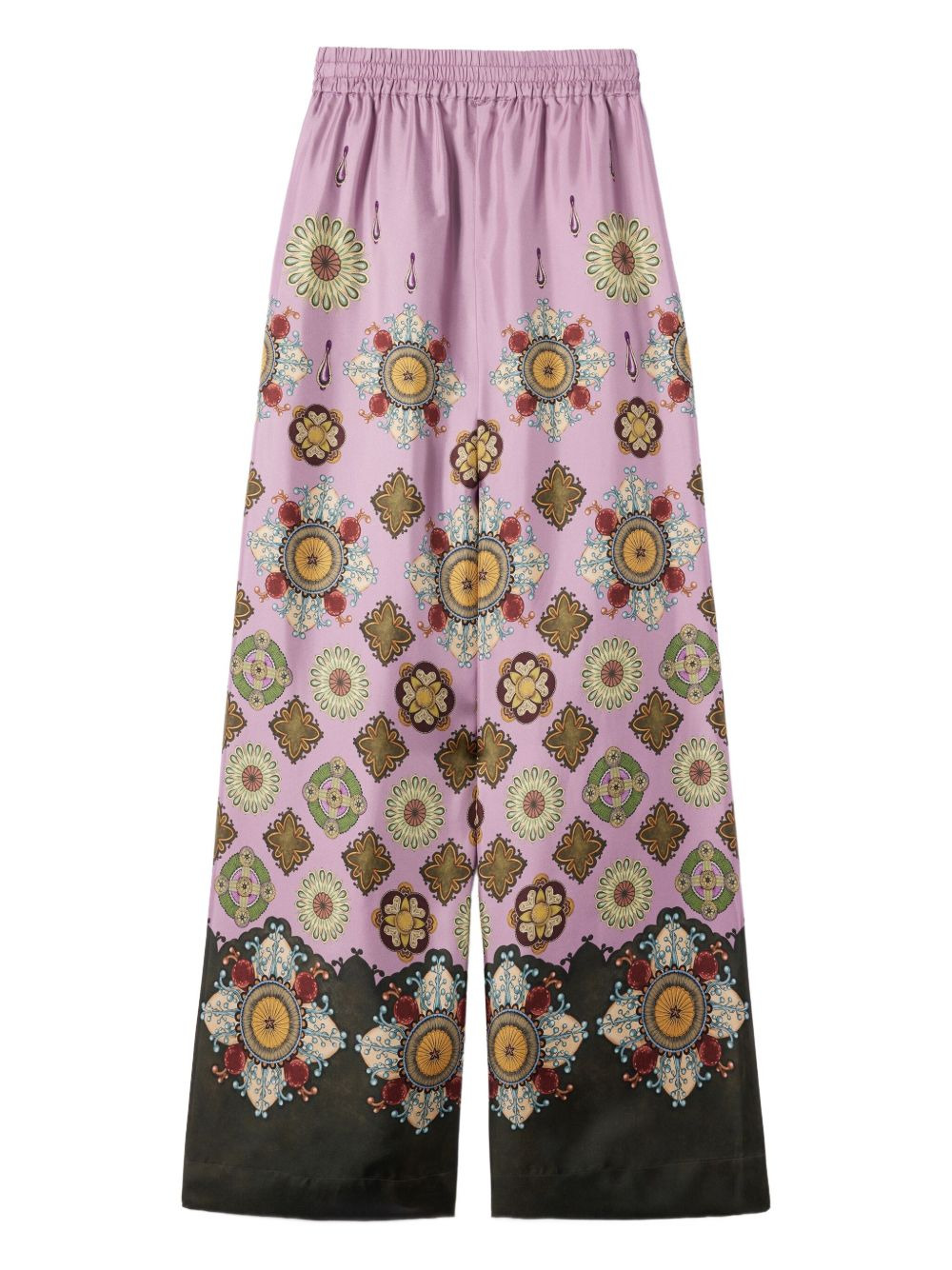 floral-print trousers - 5
