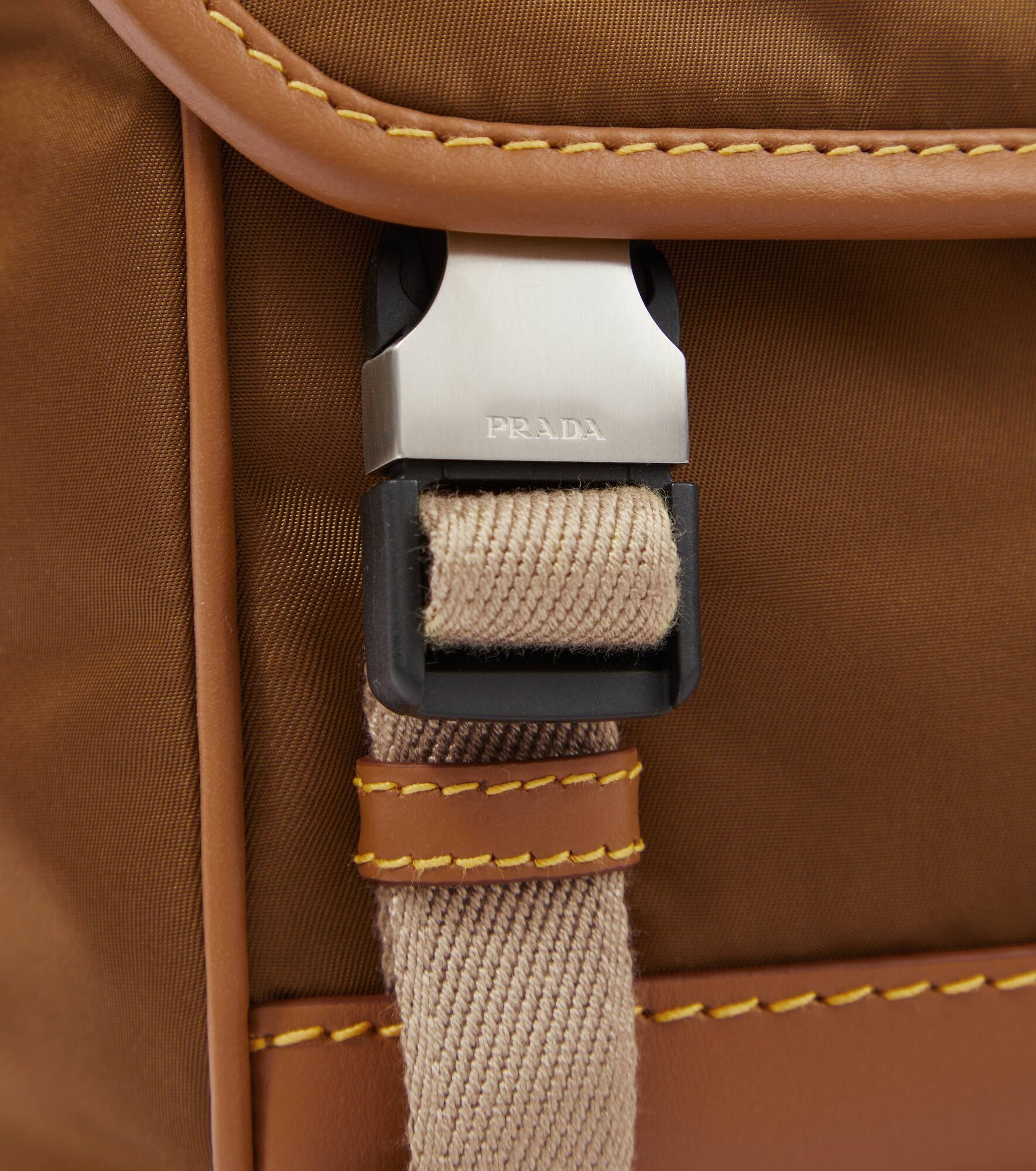 Re-Nylon leather-trimmed shoulder bag - 6