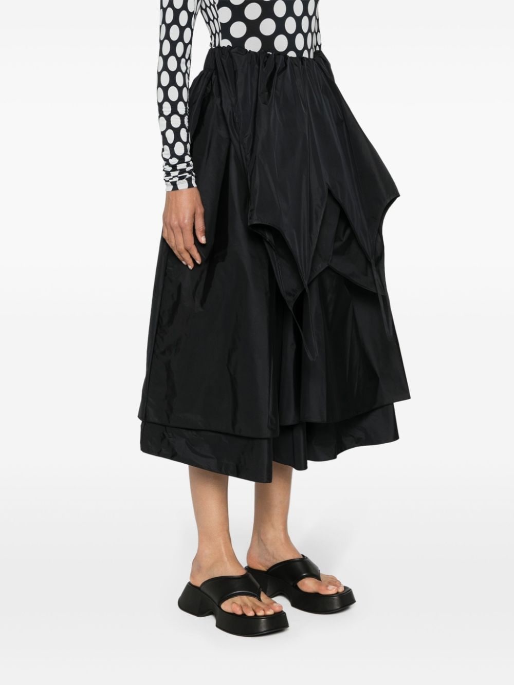 Pina layered midi skirt - 3