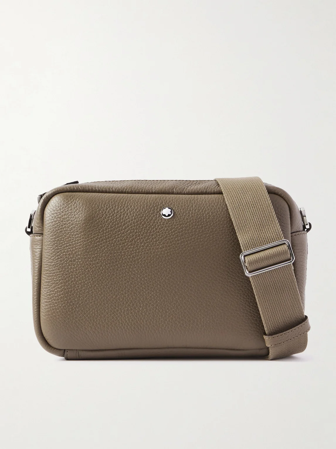 Full-Grain Leather Messenger Bag - 1