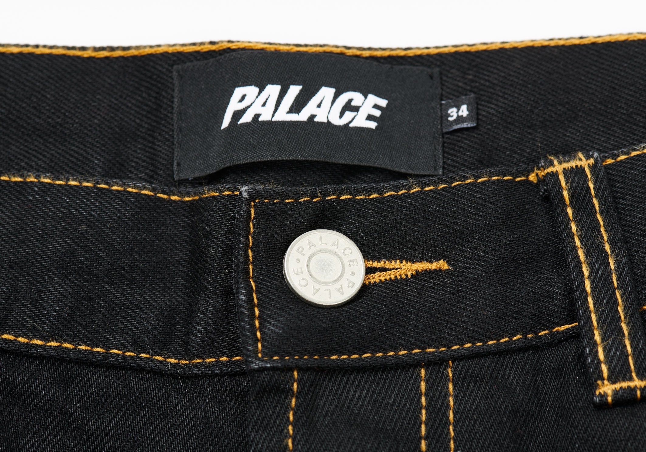 PALACE BAGGIES JEAN BLACK STONEWASH - 3