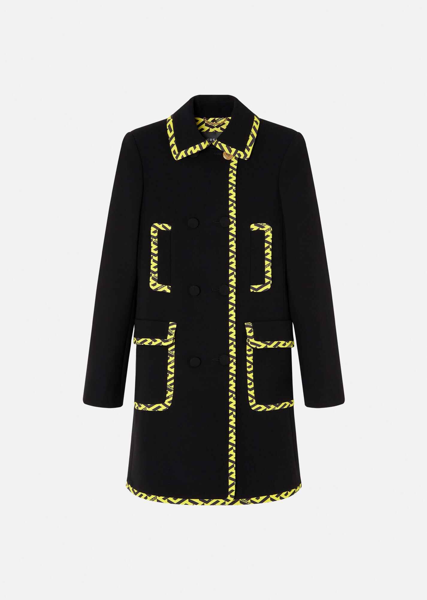 Virgin Wool Medusa Coat - 1