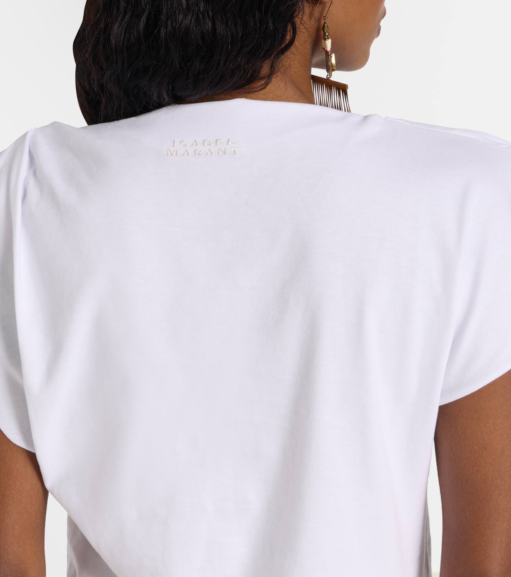 Sebani asymmetric cotton T-shirt - 6