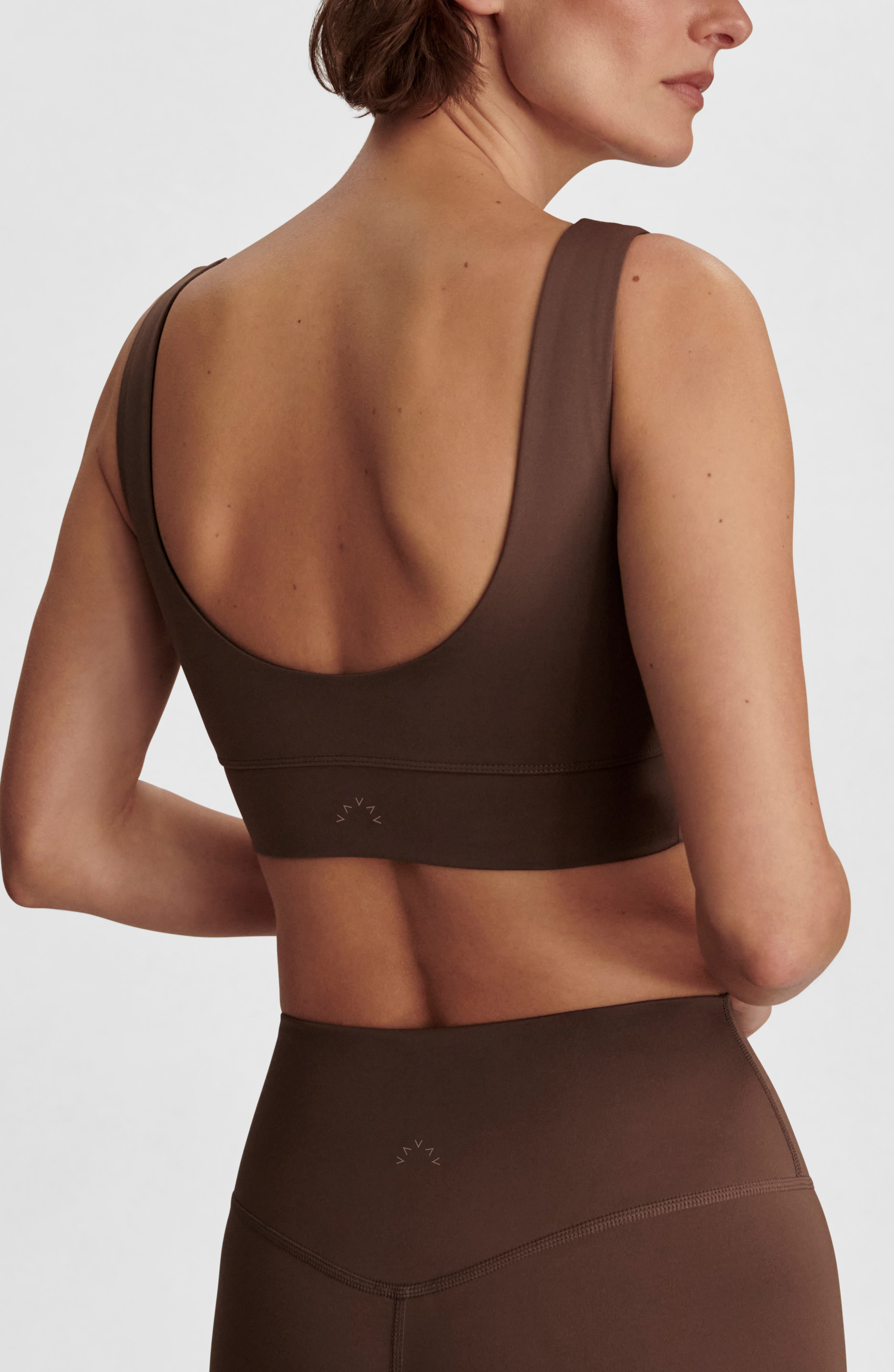 Varley Assure Cori Sports Bra in Coffee Quartz at Nordstrom - 2