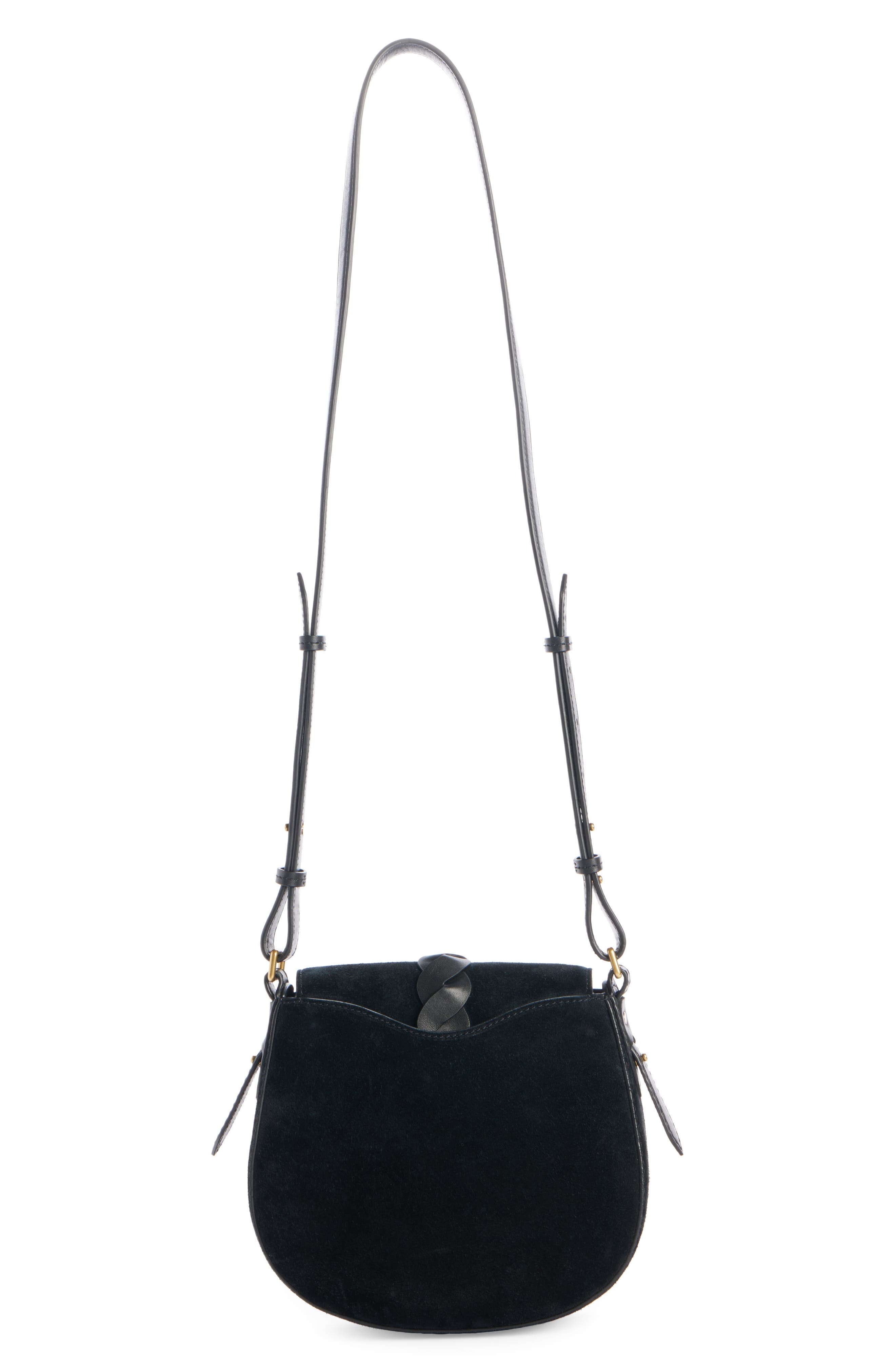 Isabel Marant Small Altay Suede Shoulder Bag in Black at Nordstrom - 4