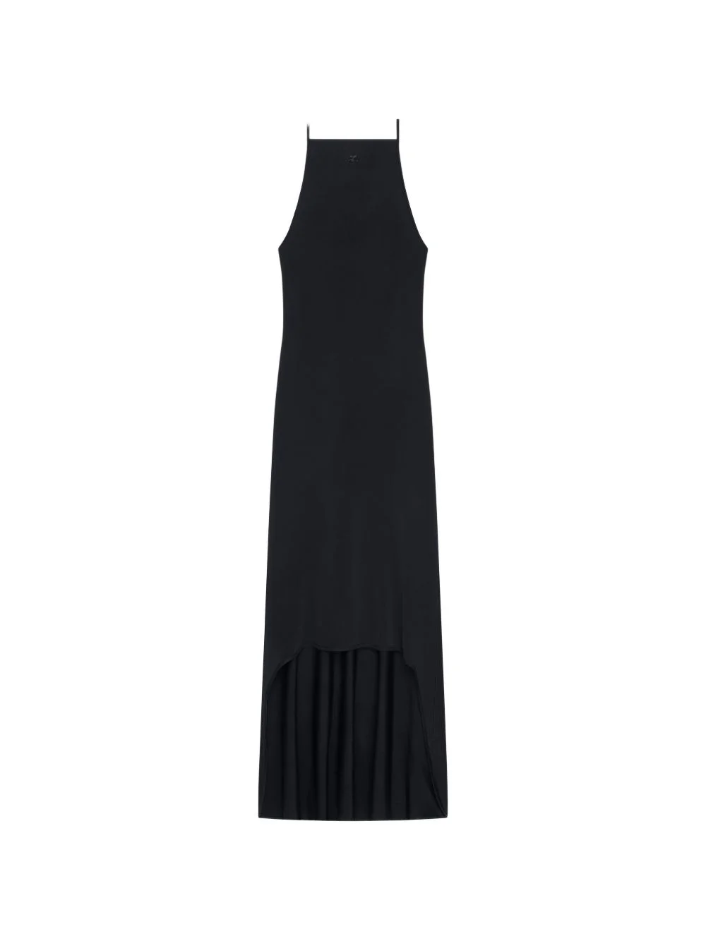 halterneck high-low dress - 1