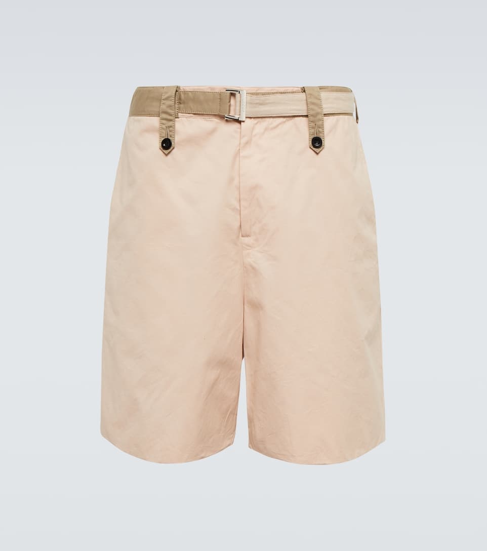 Cotton chino shorts - 1