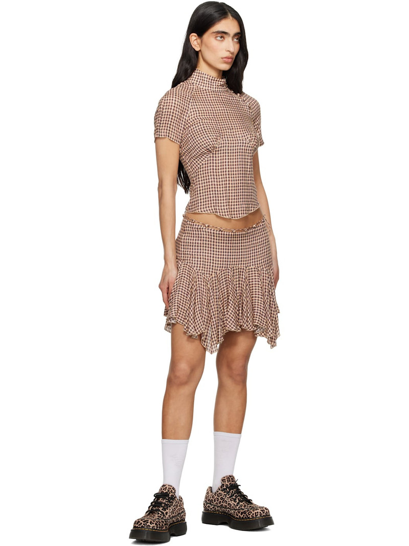 Dr. Martens Tan Buzz 5-Eye Leopard Derbys outlook