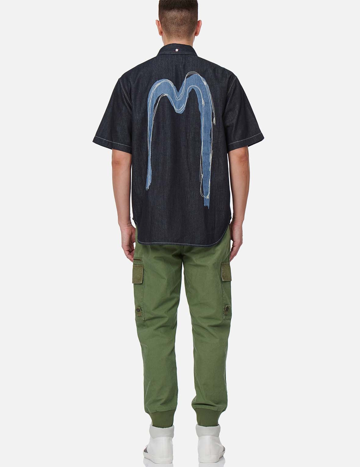 FABRIC BLOCKING CARGO JOGGER PANTS - 5