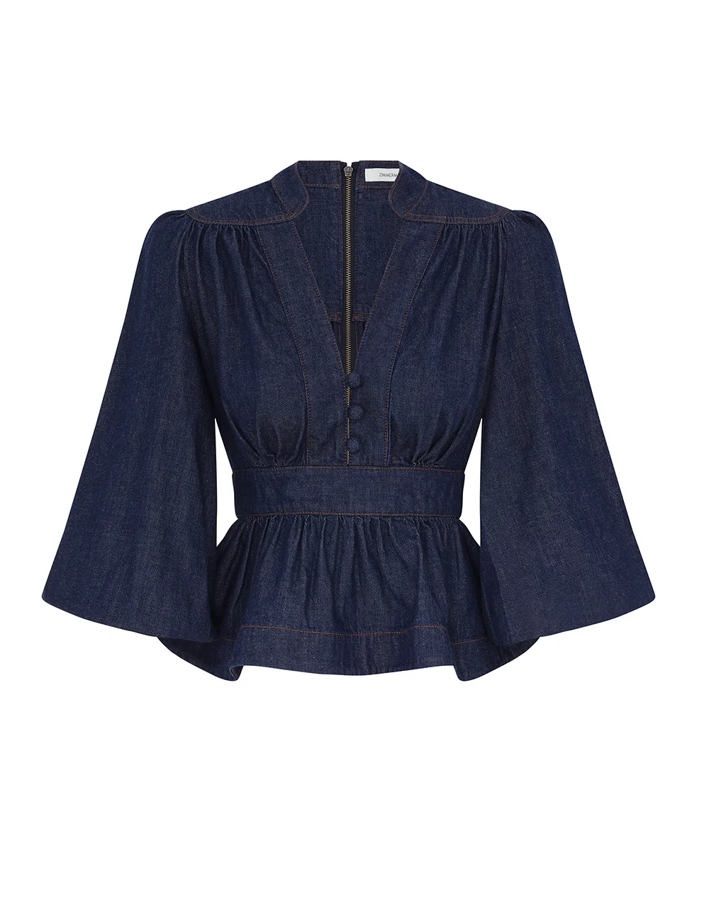 ASTER DENIM BLOUSE - 1