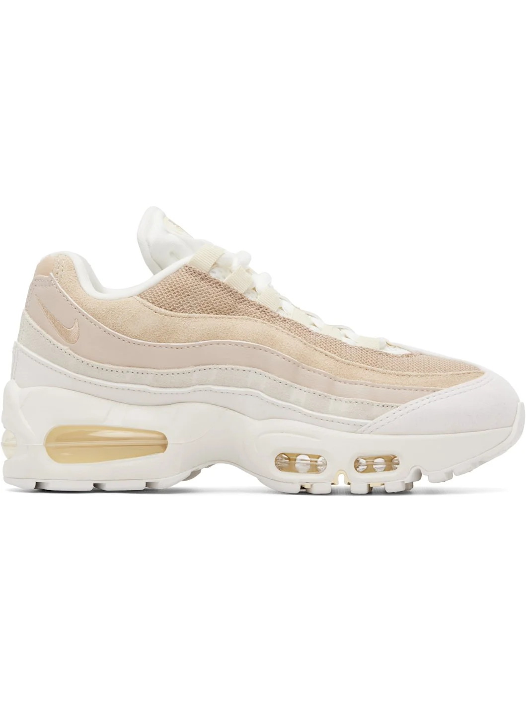 Beige Air Max 95 Big Bubble Sneakers - 1