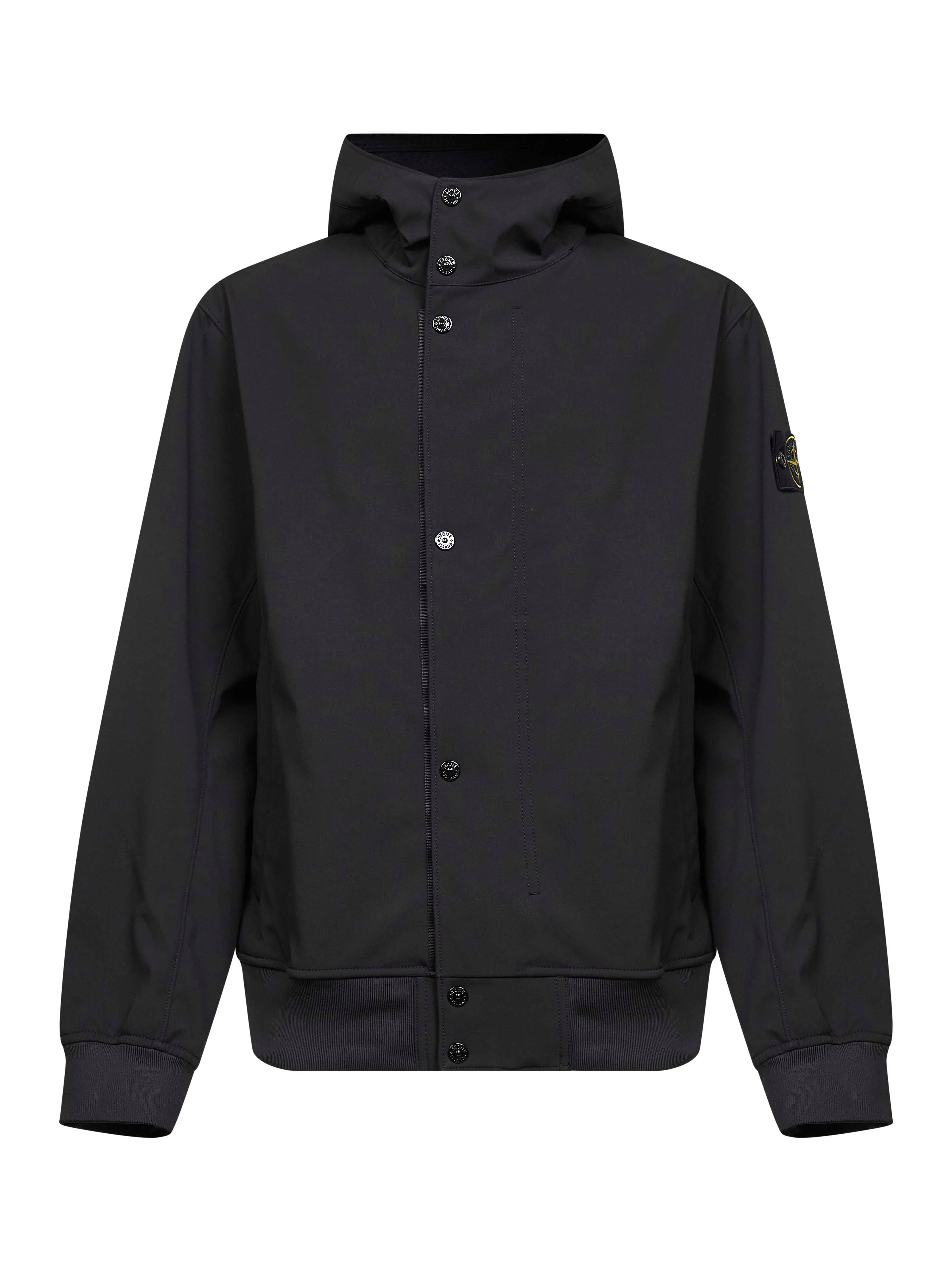 Black Light Soft Shell-R hooded jacket - 1