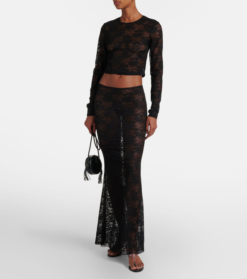 BANANHOT Rona cropped lace top outlook