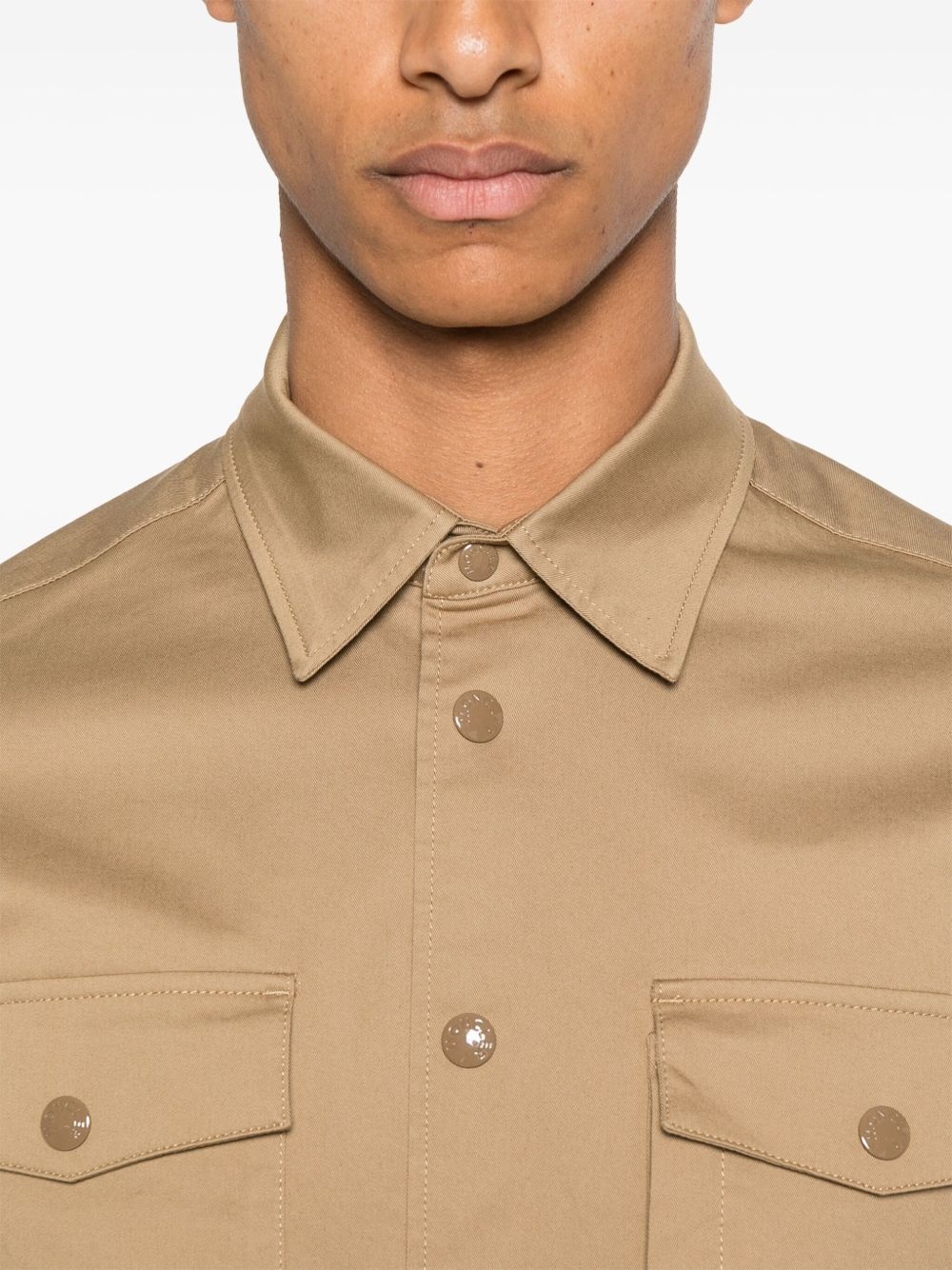 flap-pocket shirt - 5