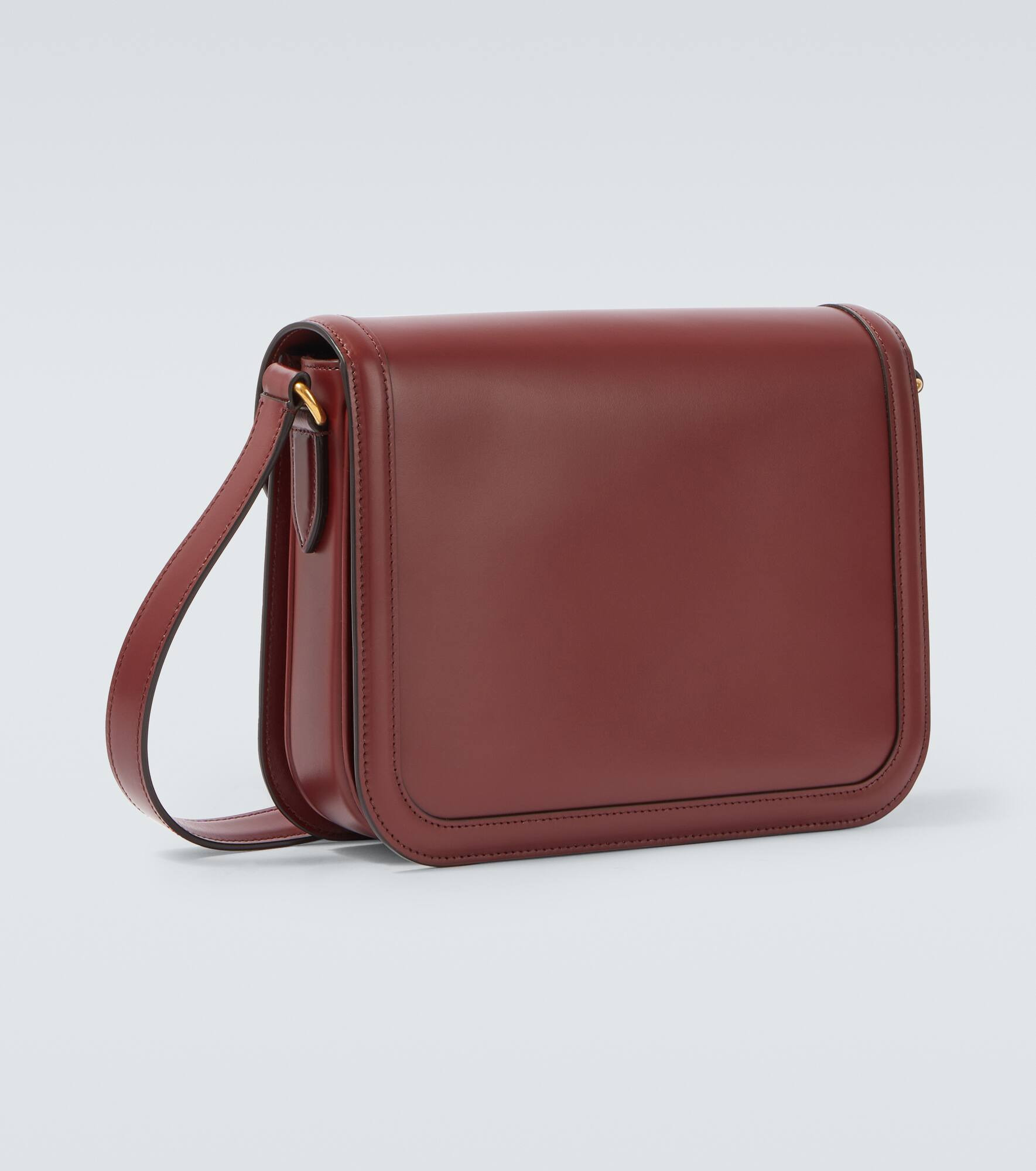 9TO5 VLogo leather shoulder bag - 5